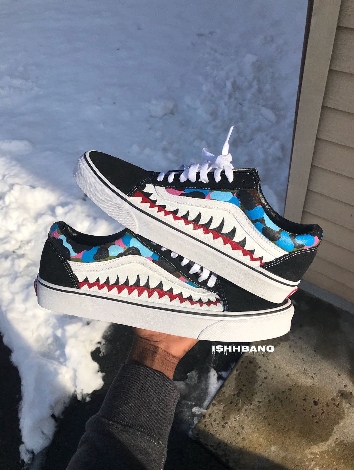 Shark vans outlet bape