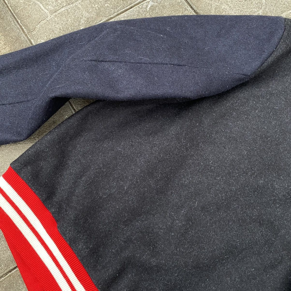 Maison Kitsune Maison Kitsune Wool Bomber Jacket Size US L / EU 52-54 / 3 - 8 Thumbnail