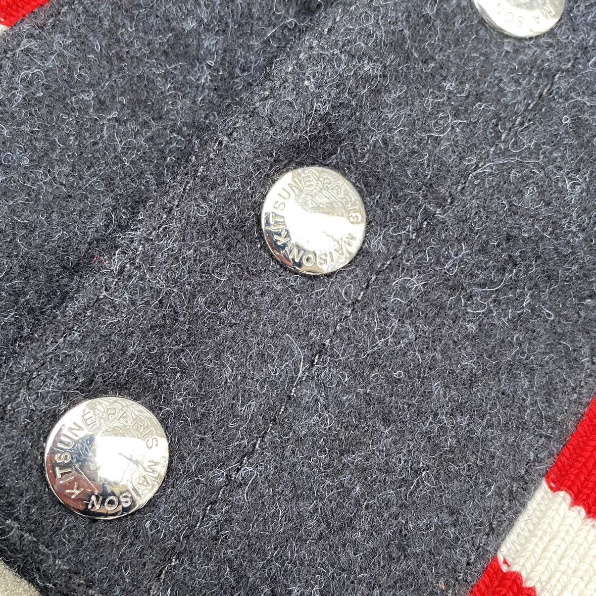 Maison Kitsune Maison Kitsune Wool Bomber Jacket Size US L / EU 52-54 / 3 - 5 Thumbnail