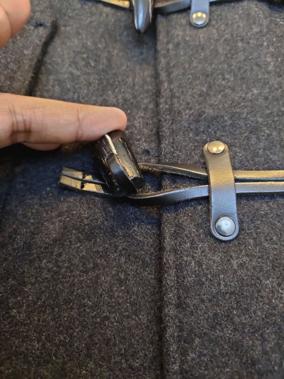 Tete Homme Tete Homme Wool Duffle Jacket Size US S / EU 44-46 / 1 - 5 Thumbnail
