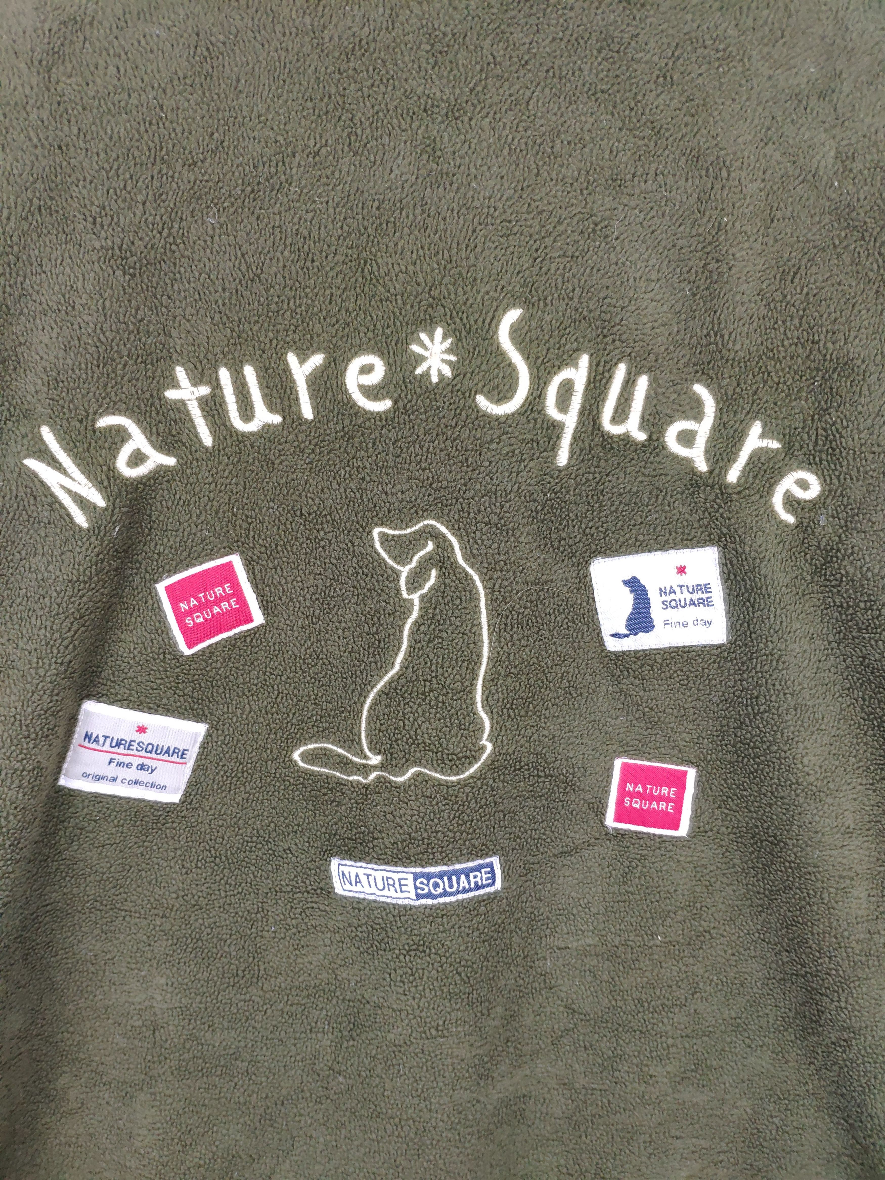 Japanese Brand × Vintage Vintage Fleece Jacket Button Up by Naturesquare Size US M / EU 48-50 / 2 - 16 Thumbnail