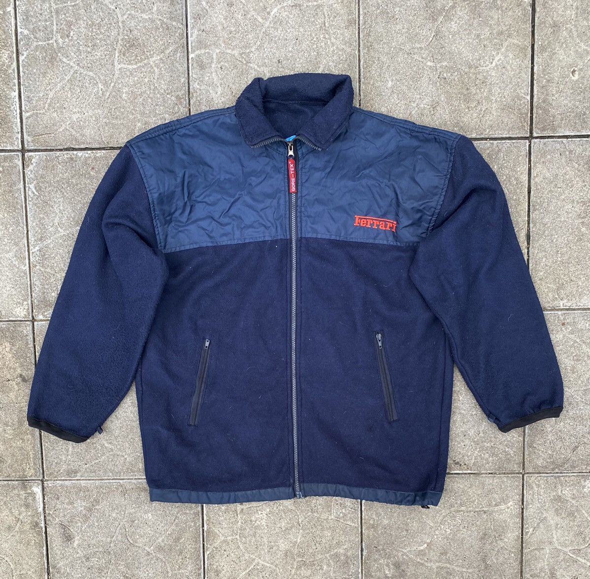 Vintage 80s Ferrari Gore-Tex Racing Jacket