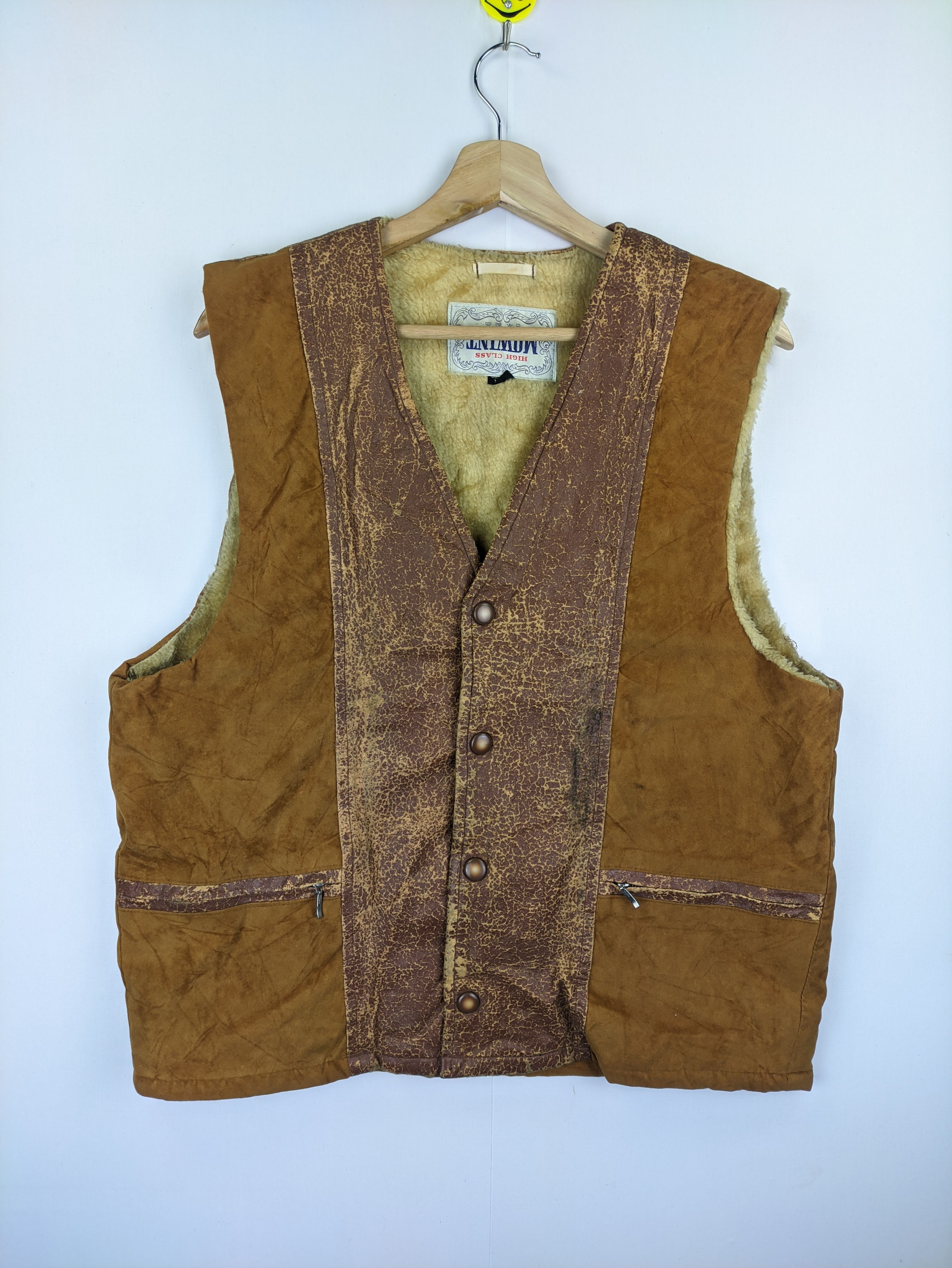 Japanese Brand Steals🔥Vintage Vest by Mowint Size US M / EU 48-50 / 2 - 1 Thumbnail