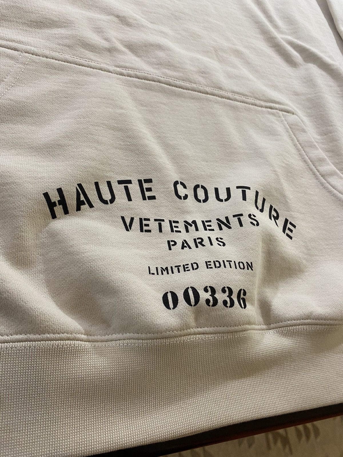 Vetements Vetements Haute Couture Sand Hoodie Size US S / EU 44-46 / 1 - 3 Thumbnail