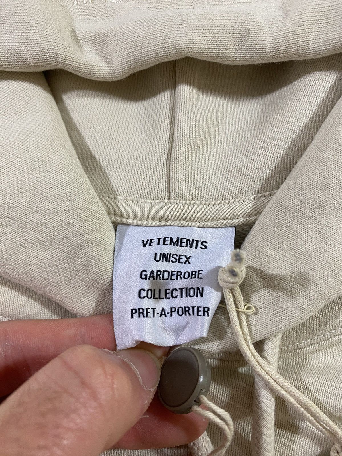 Vetements Vetements Haute Couture Sand Hoodie Size US S / EU 44-46 / 1 - 7 Thumbnail