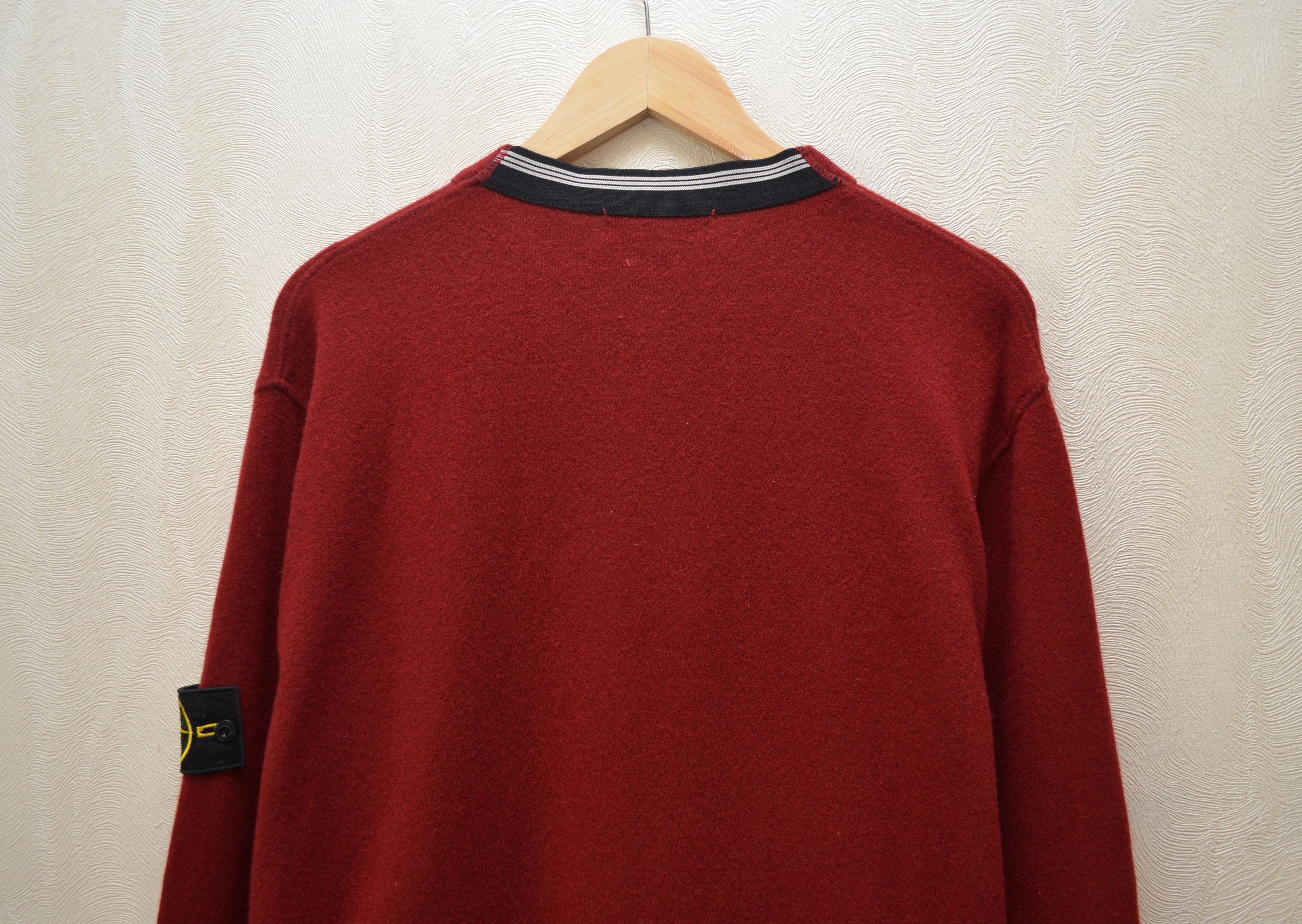 Stone Island × Vintage Stone Island AW05 Crew Neck Wool Sweater Vintage RARE Size US XL / EU 56 / 4 - 6 Thumbnail