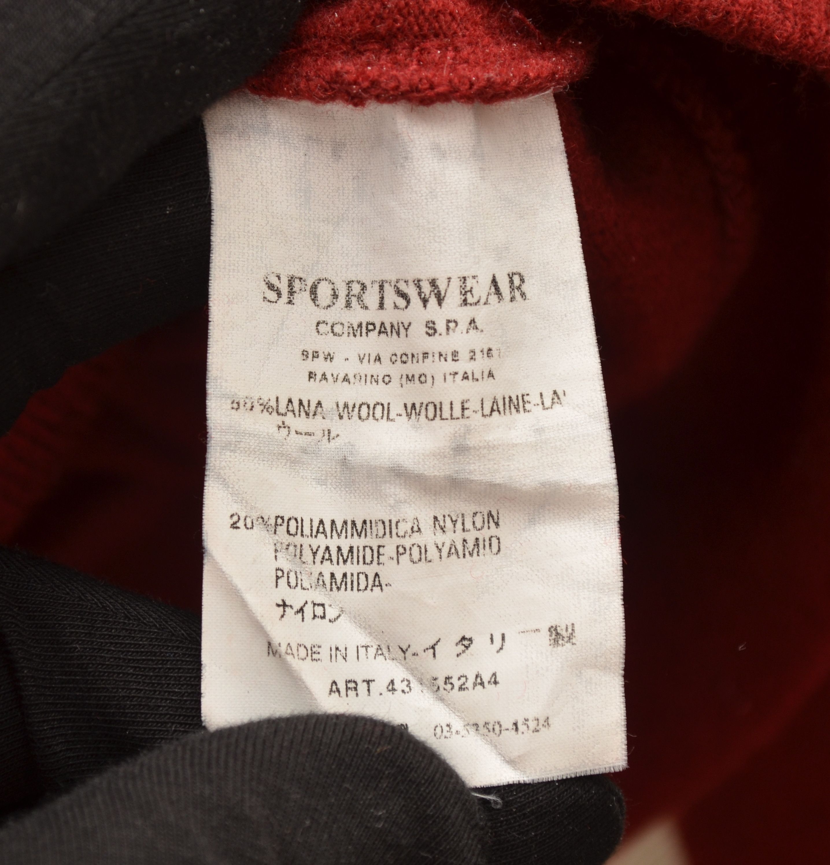 Stone Island × Vintage Stone Island AW05 Crew Neck Wool Sweater Vintage RARE Size US XL / EU 56 / 4 - 4 Thumbnail