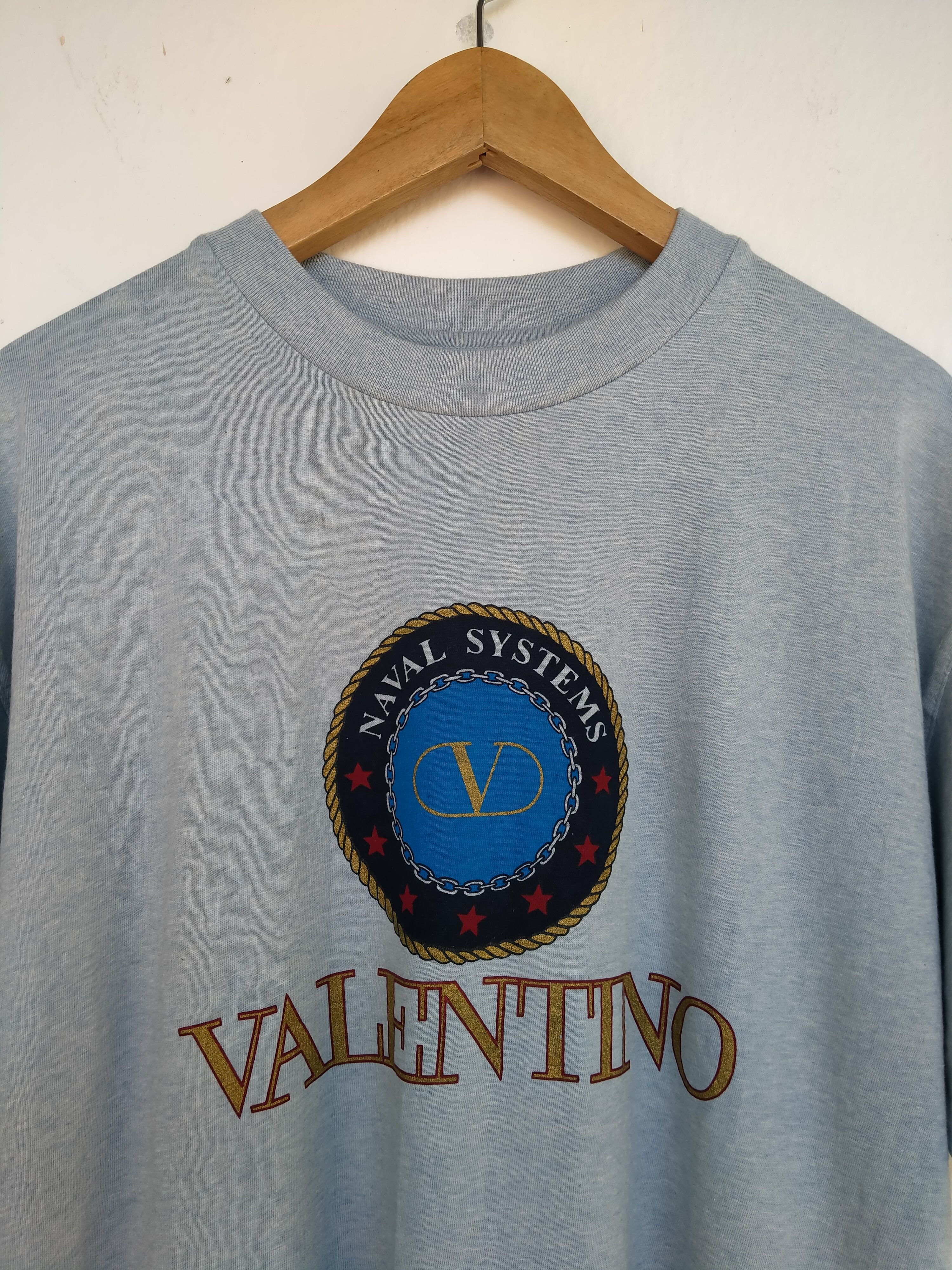 Valentino Vintage Valentino Studio Naval System Size US M / EU 48-50 / 2 - 3 Thumbnail
