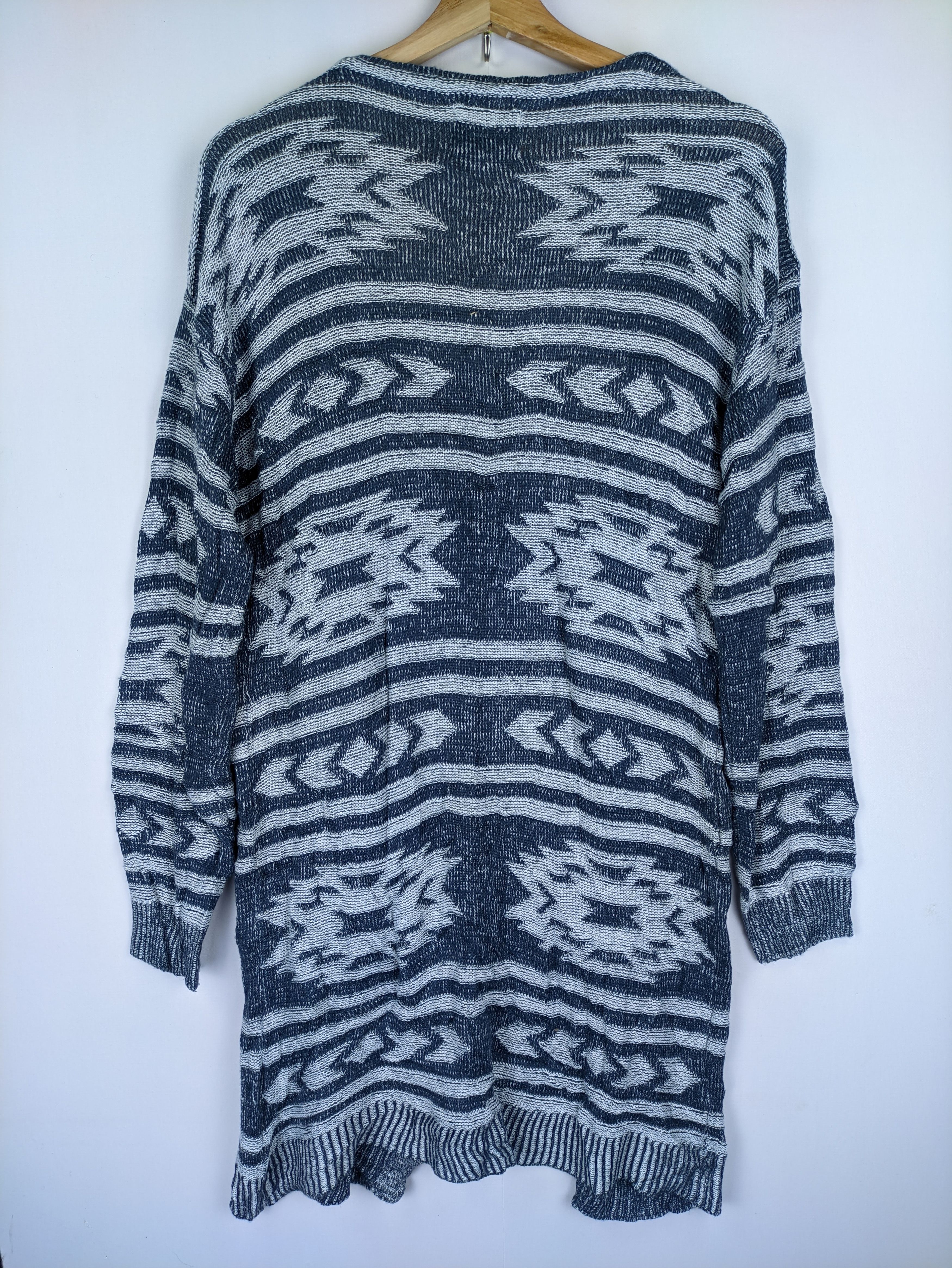 Japanese Brand Steals🔥Knit Cardigan Navajo Style by Capsule Color Size M / US 6-8 / IT 42-44 - 2 Thumbnail