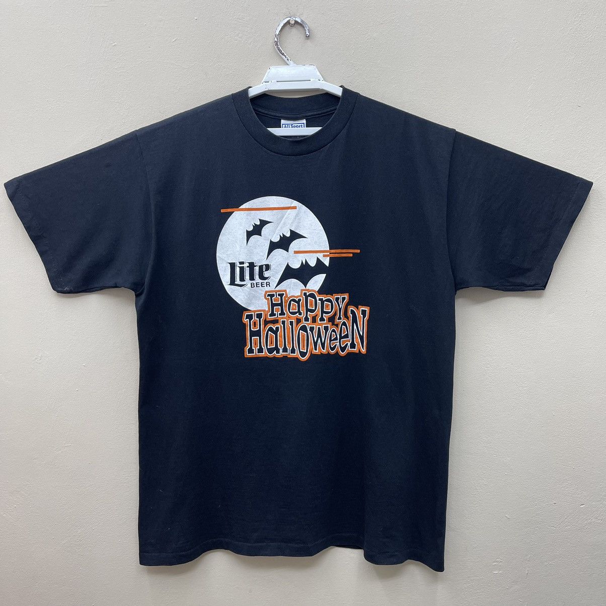 Other Vintage 90s Lite Beer Happy Halloween Promo T-Shirt Size US XL / EU 56 / 4 - 1 Thumbnail