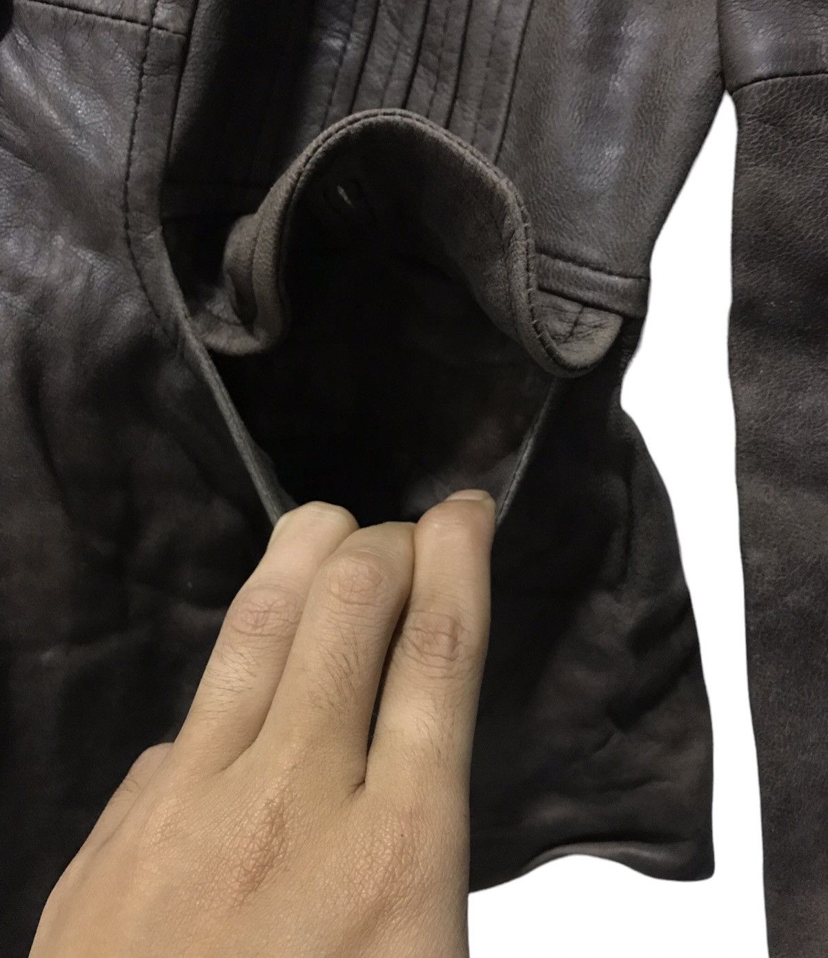 Japanese Brand A/T LEATHER JACKET Size US M / EU 48-50 / 2 - 6 Thumbnail