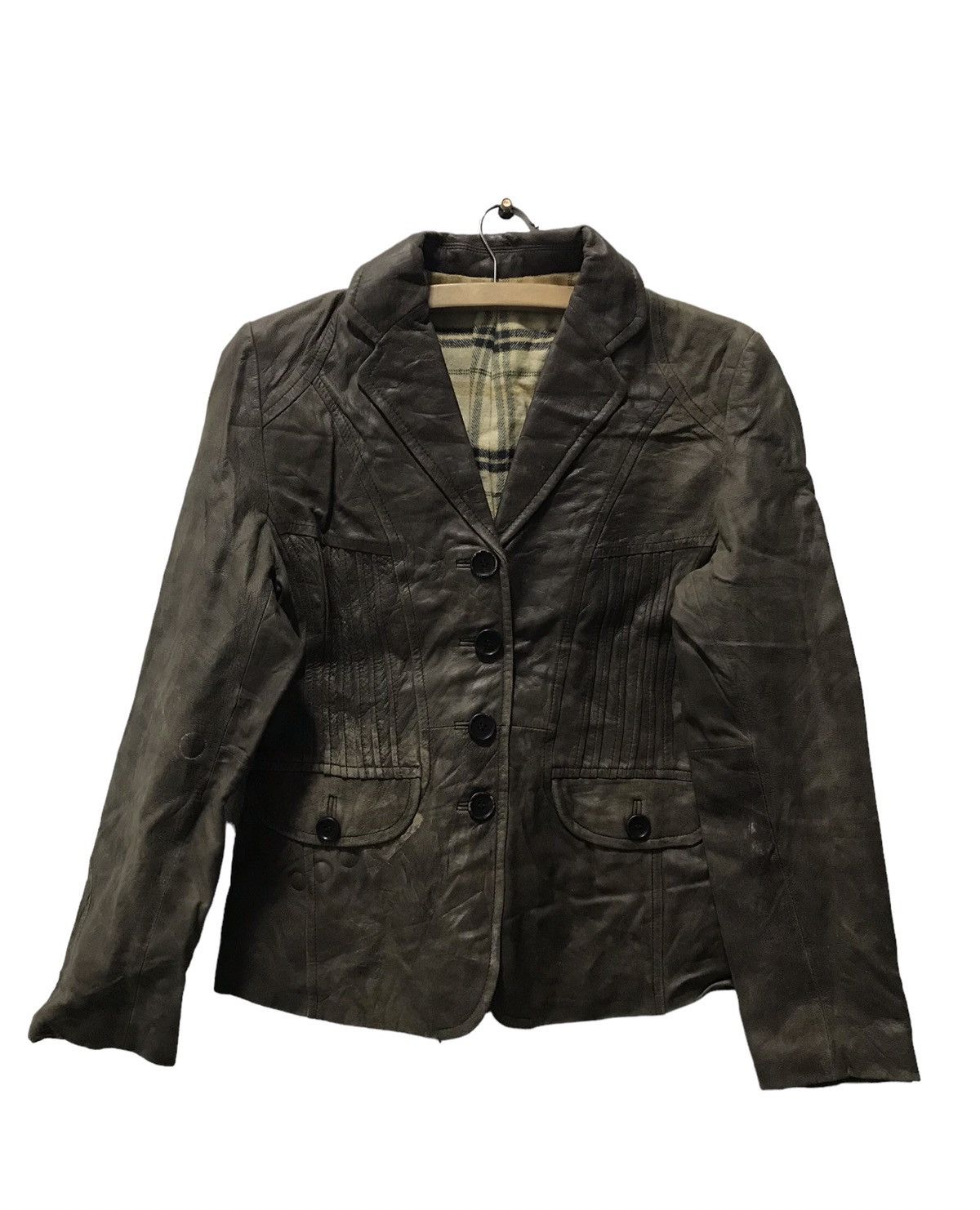 Japanese Brand A/T LEATHER JACKET Size US M / EU 48-50 / 2 - 1 Thumbnail