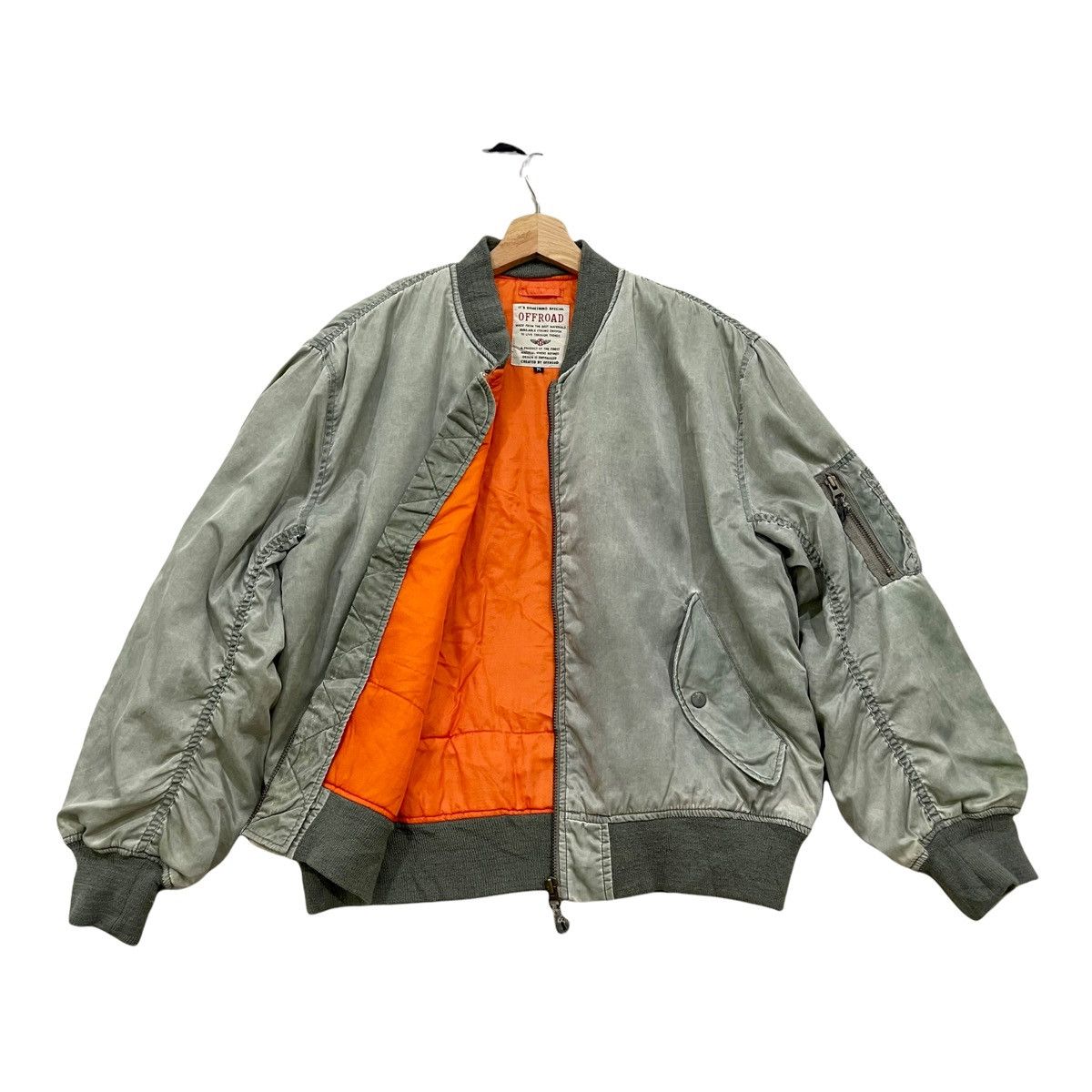 Vintage Vintage Kanye West Outfit Style MA-1 Bomber Jacket Size US M / EU 48-50 / 2 - 3 Thumbnail