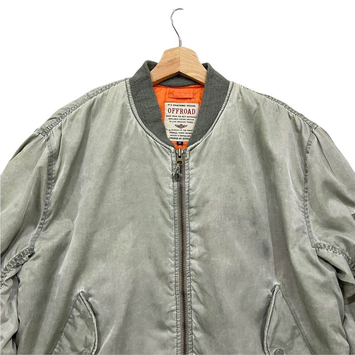 Vintage Vintage Kanye West Outfit Style MA-1 Bomber Jacket Size US M / EU 48-50 / 2 - 4 Thumbnail