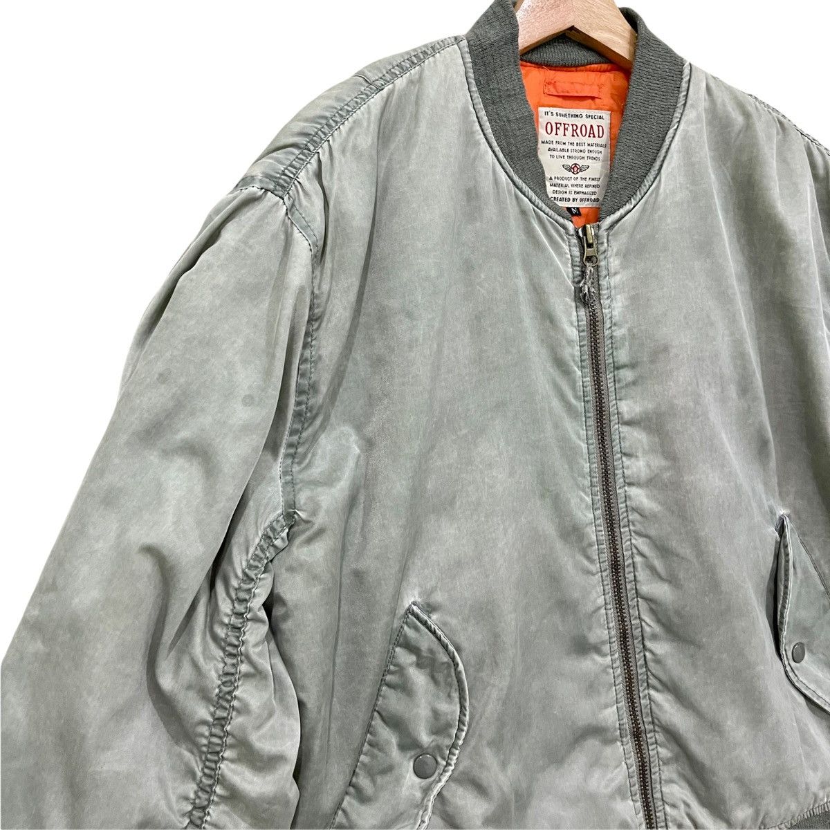 Vintage Vintage Kanye West Outfit Style MA-1 Bomber Jacket Size US M / EU 48-50 / 2 - 9 Thumbnail