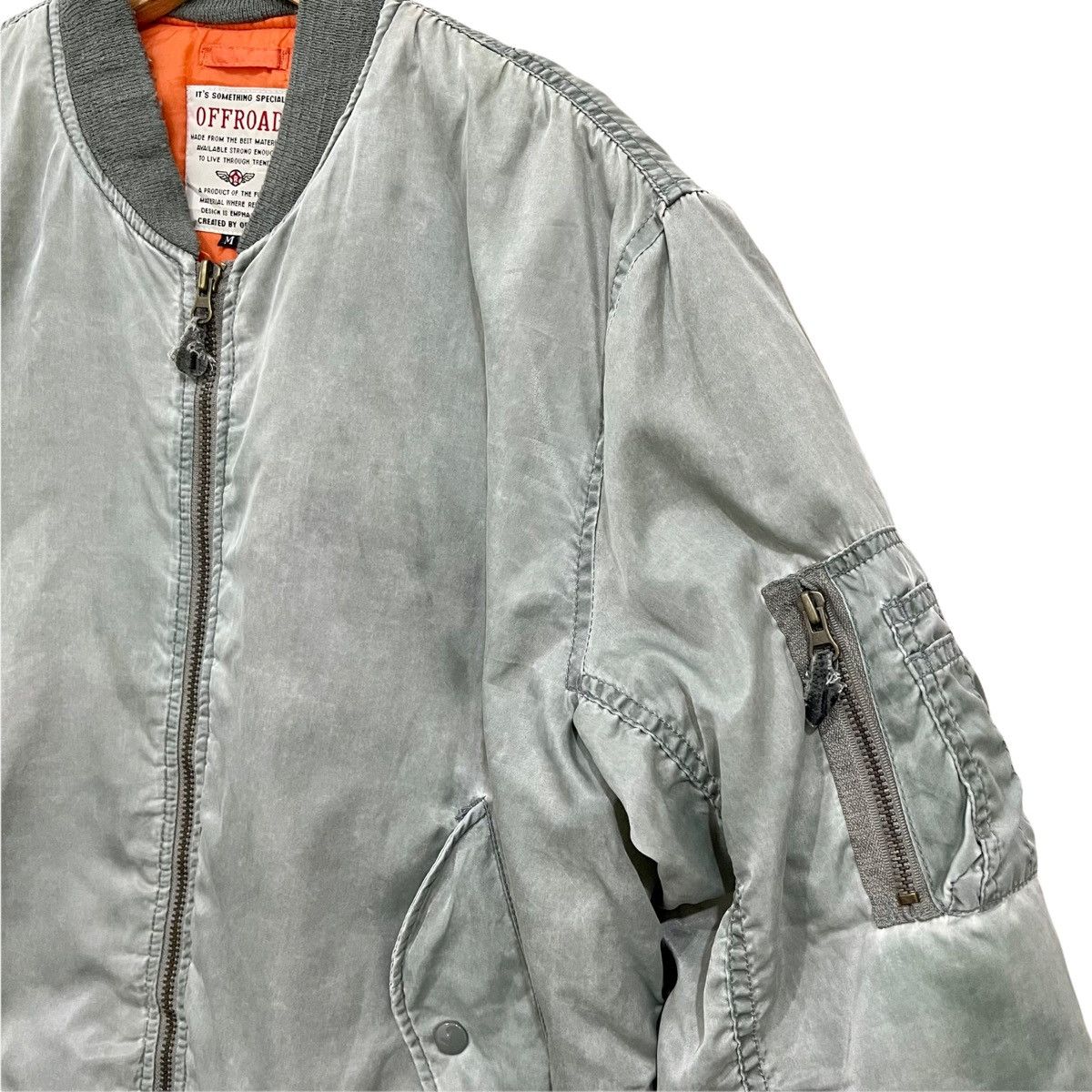 Vintage Vintage Kanye West Outfit Style MA-1 Bomber Jacket Size US M / EU 48-50 / 2 - 8 Thumbnail