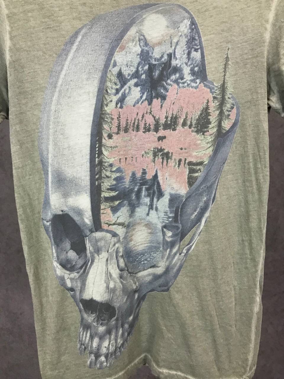 Allsaints Allsaints vintage skull art tee Size US XS / EU 42 / 0 - 3 Thumbnail