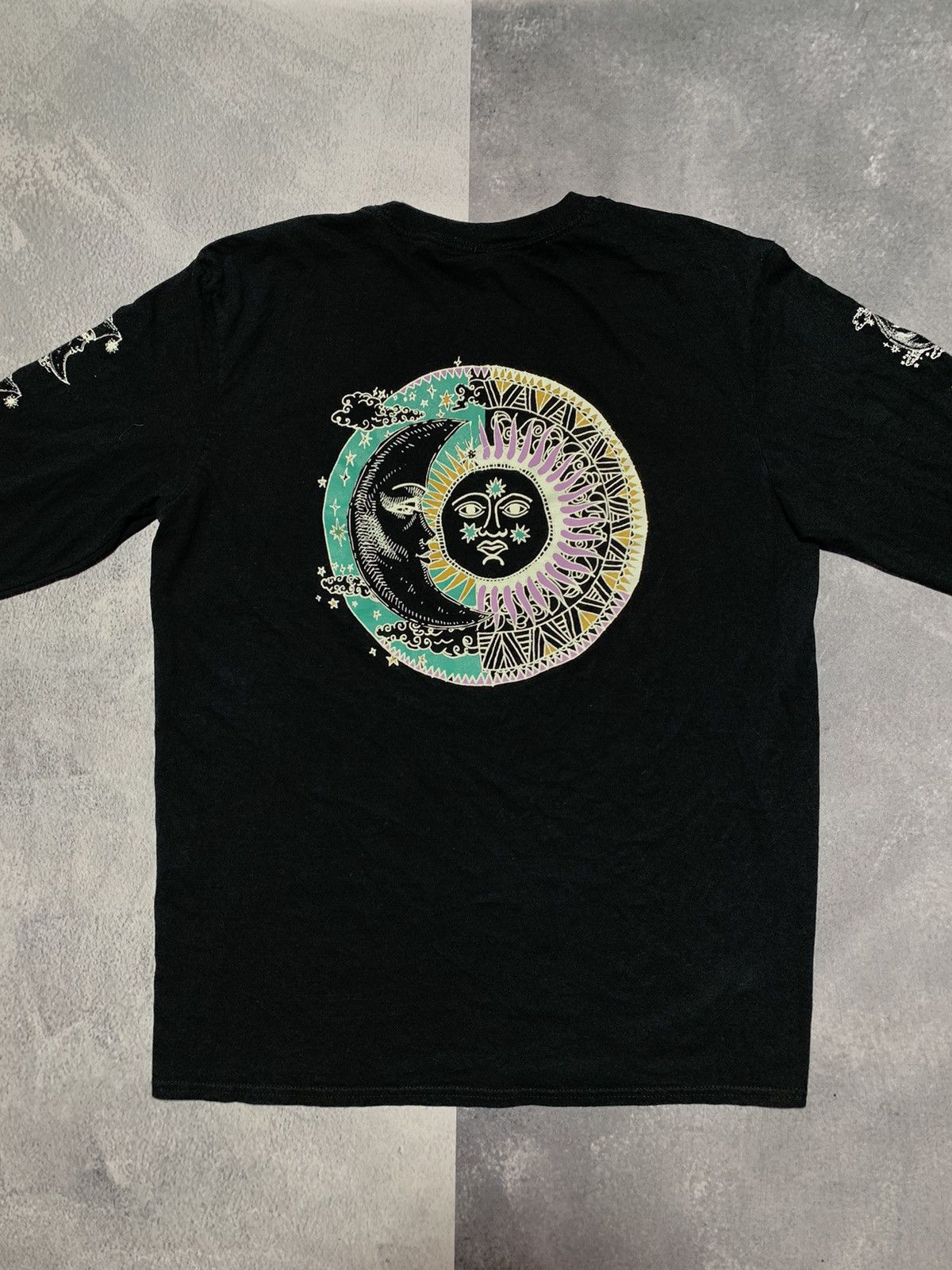 Japanese Brand × Vintage Vintage Y2K Sun x Moon long sleeve big logo size M Size US M / EU 48-50 / 2 - 1 Thumbnail