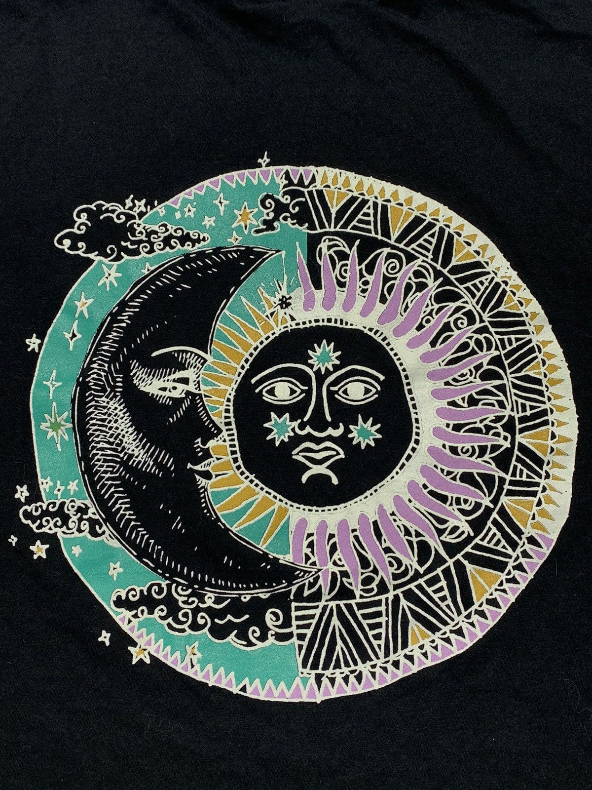 Japanese Brand × Vintage Vintage Y2K Sun x Moon long sleeve big logo size M Size US M / EU 48-50 / 2 - 2 Thumbnail