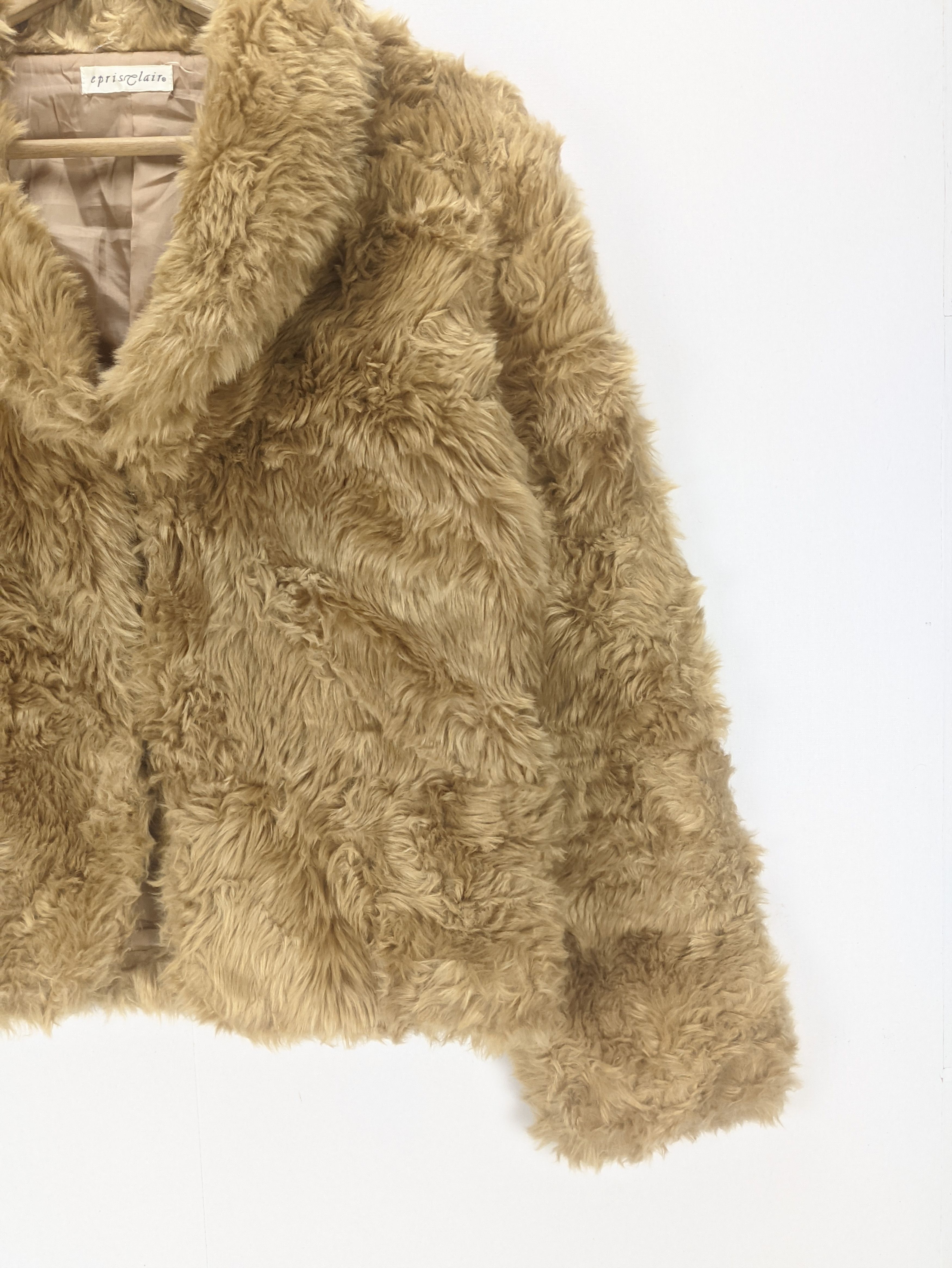 Japanese Brand Steals🔥Vintage Faux Fur Cropped Jacket by Eprisclair Size M / US 6-8 / IT 42-44 - 6 Thumbnail