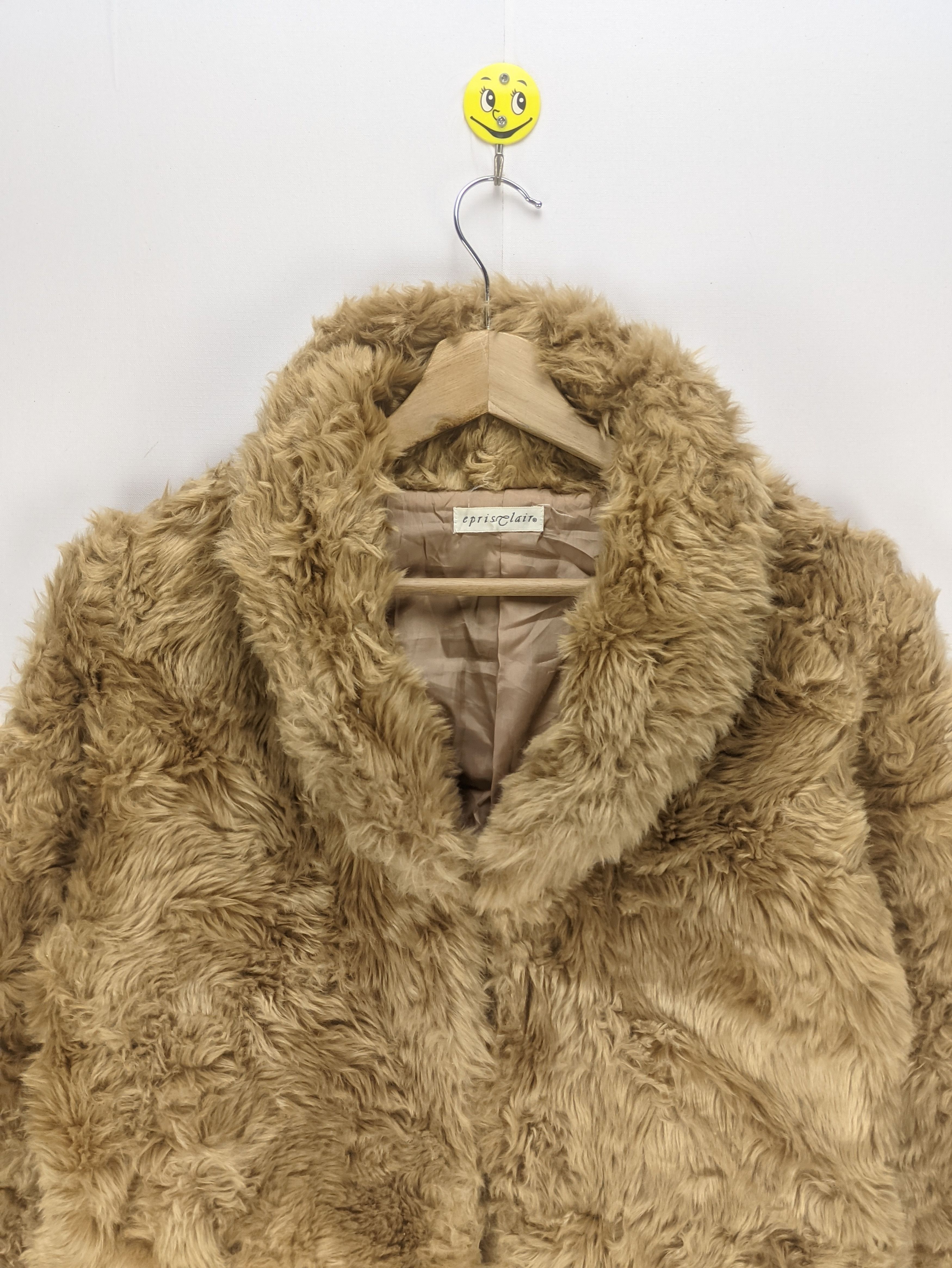 Japanese Brand Steals🔥Vintage Faux Fur Cropped Jacket by Eprisclair Size M / US 6-8 / IT 42-44 - 7 Thumbnail