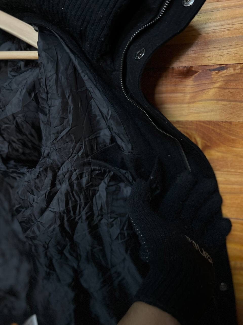 Japanese Brand ORIGINAL CONCEPT GARMENT STAND COLLAR WOOL JACKET Size US L / EU 52-54 / 3 - 13 Thumbnail