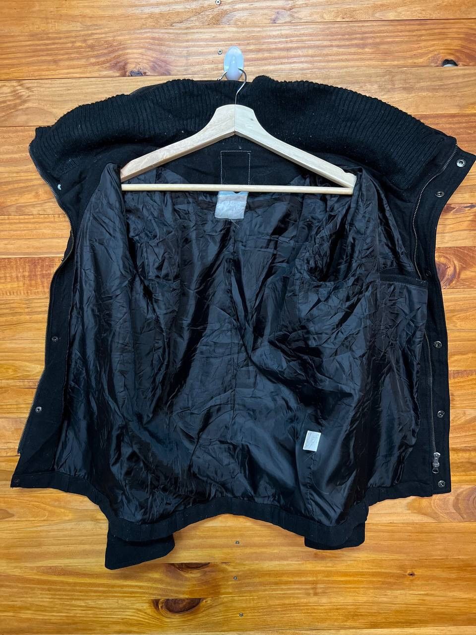 Japanese Brand ORIGINAL CONCEPT GARMENT STAND COLLAR WOOL JACKET Size US L / EU 52-54 / 3 - 10 Thumbnail
