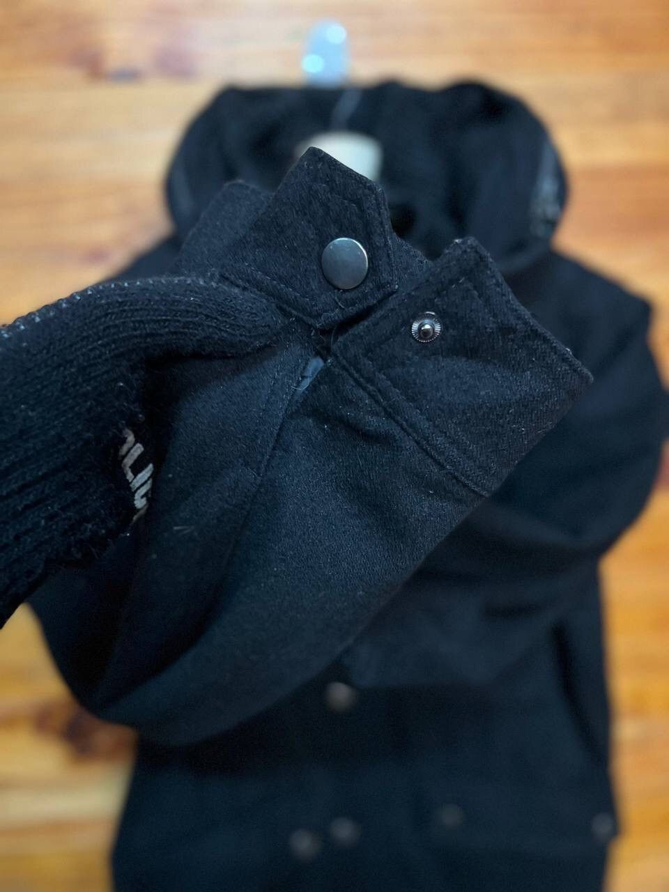 Japanese Brand ORIGINAL CONCEPT GARMENT STAND COLLAR WOOL JACKET Size US L / EU 52-54 / 3 - 6 Thumbnail
