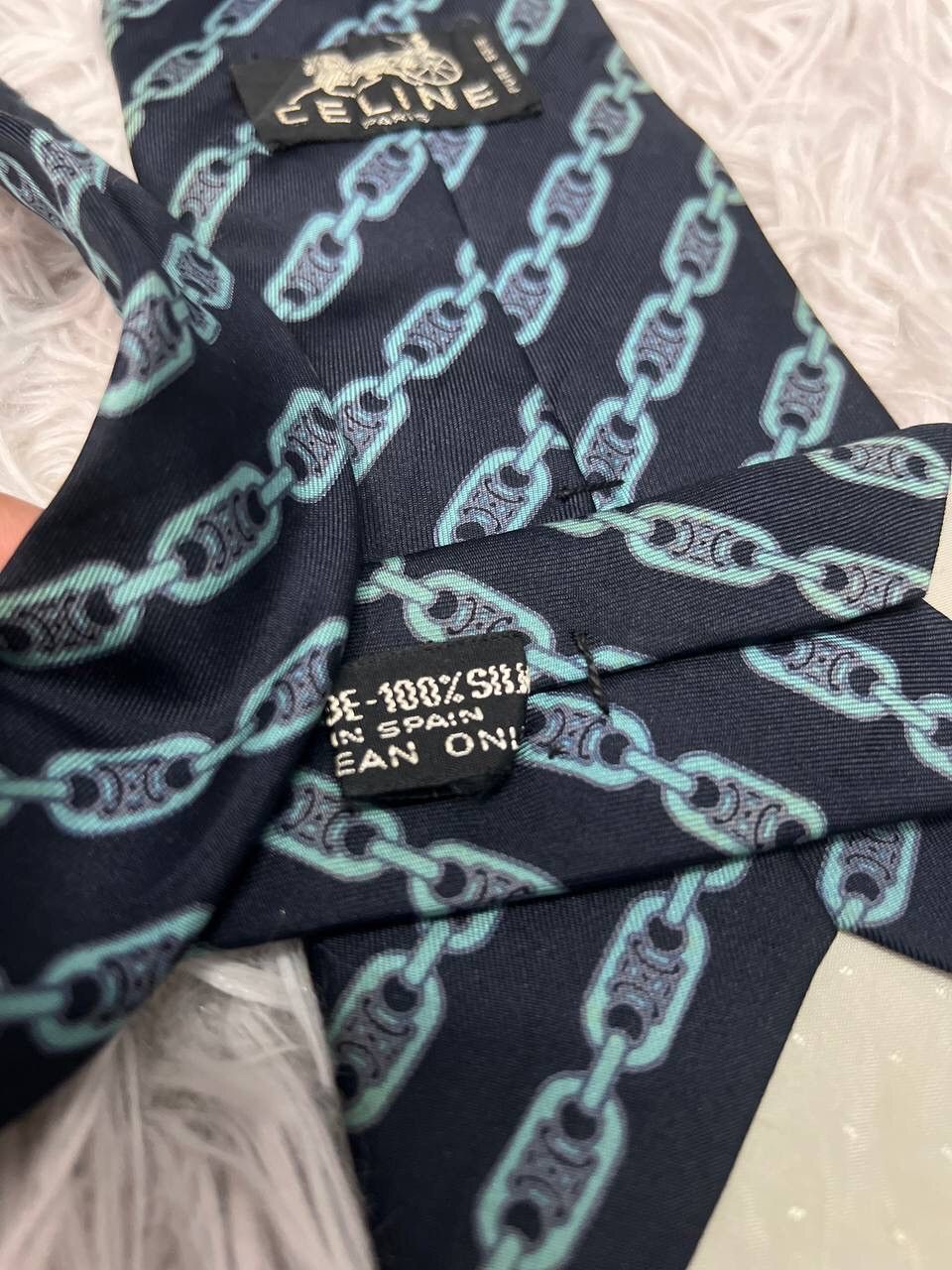 Celine CELINE SILK NECKTIE HAND MADE Size ONE SIZE - 12 Thumbnail