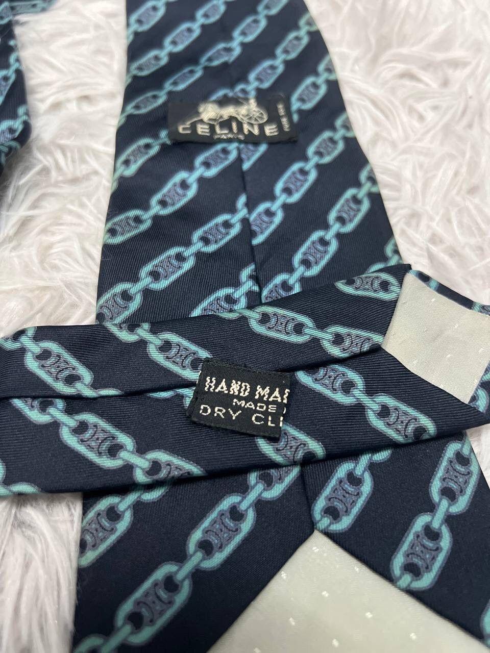 Celine CELINE SILK NECKTIE HAND MADE Size ONE SIZE - 11 Thumbnail