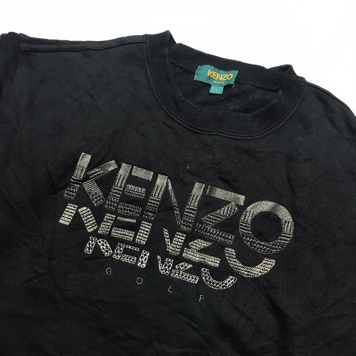 Kenzo Kenzo Golf Embroidered Logo Crewneck Sweatshirt Size US S / EU 44-46 / 1 - 2 Thumbnail