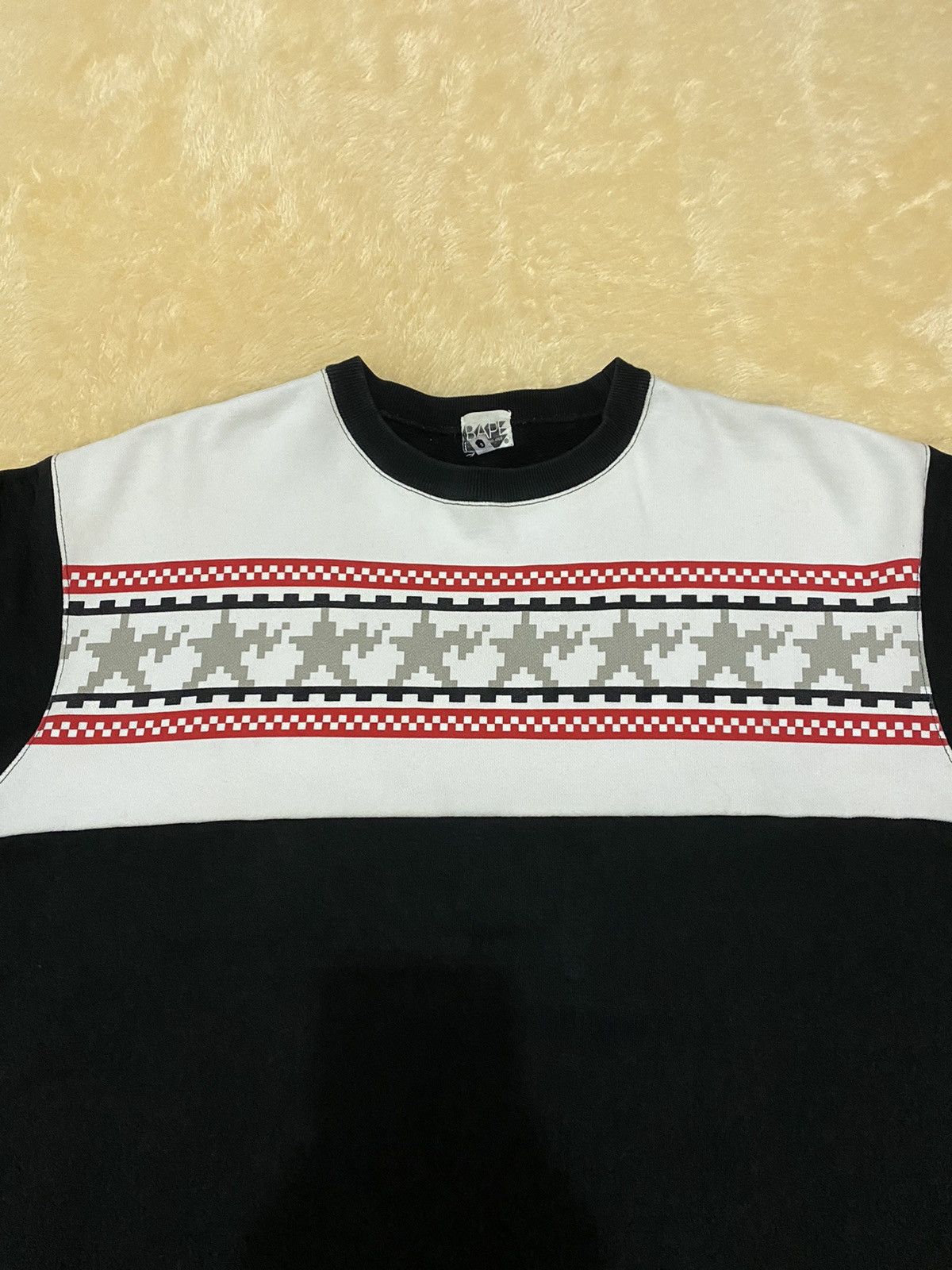 Bape Bape Sta Native Pattern Crewneck Size US L / EU 52-54 / 3 - 2 Thumbnail