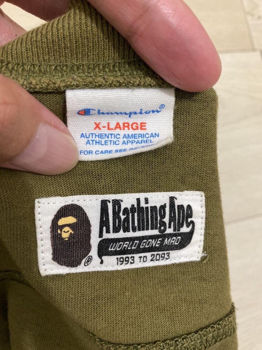 Bape × Champion Bape x Champion 1st Camo Tee Size US XL / EU 56 / 4 - 6 Thumbnail