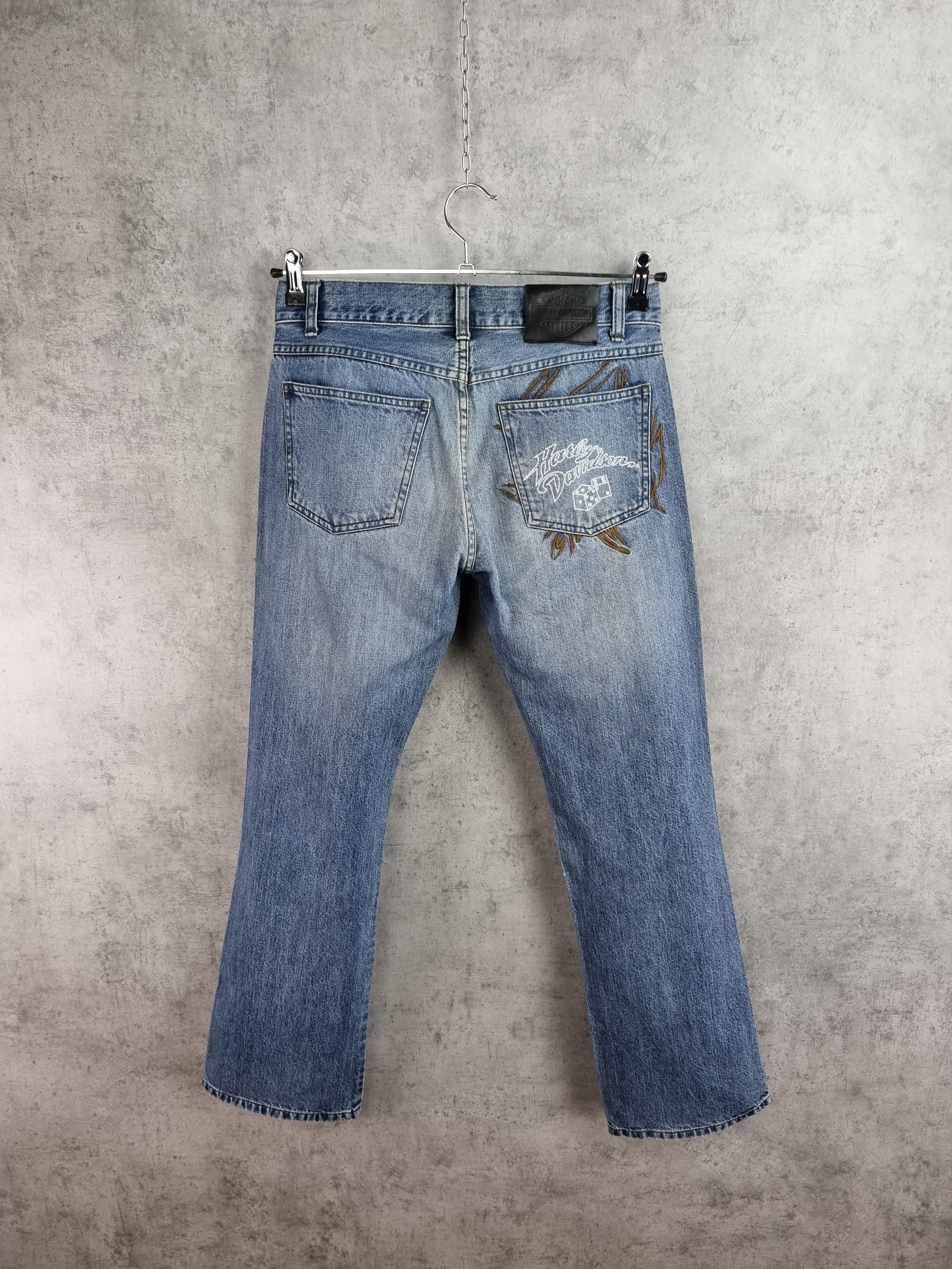 Harley Davidson Harley Davidson Skinny Denim Jeans Size US 31 - 4 Thumbnail