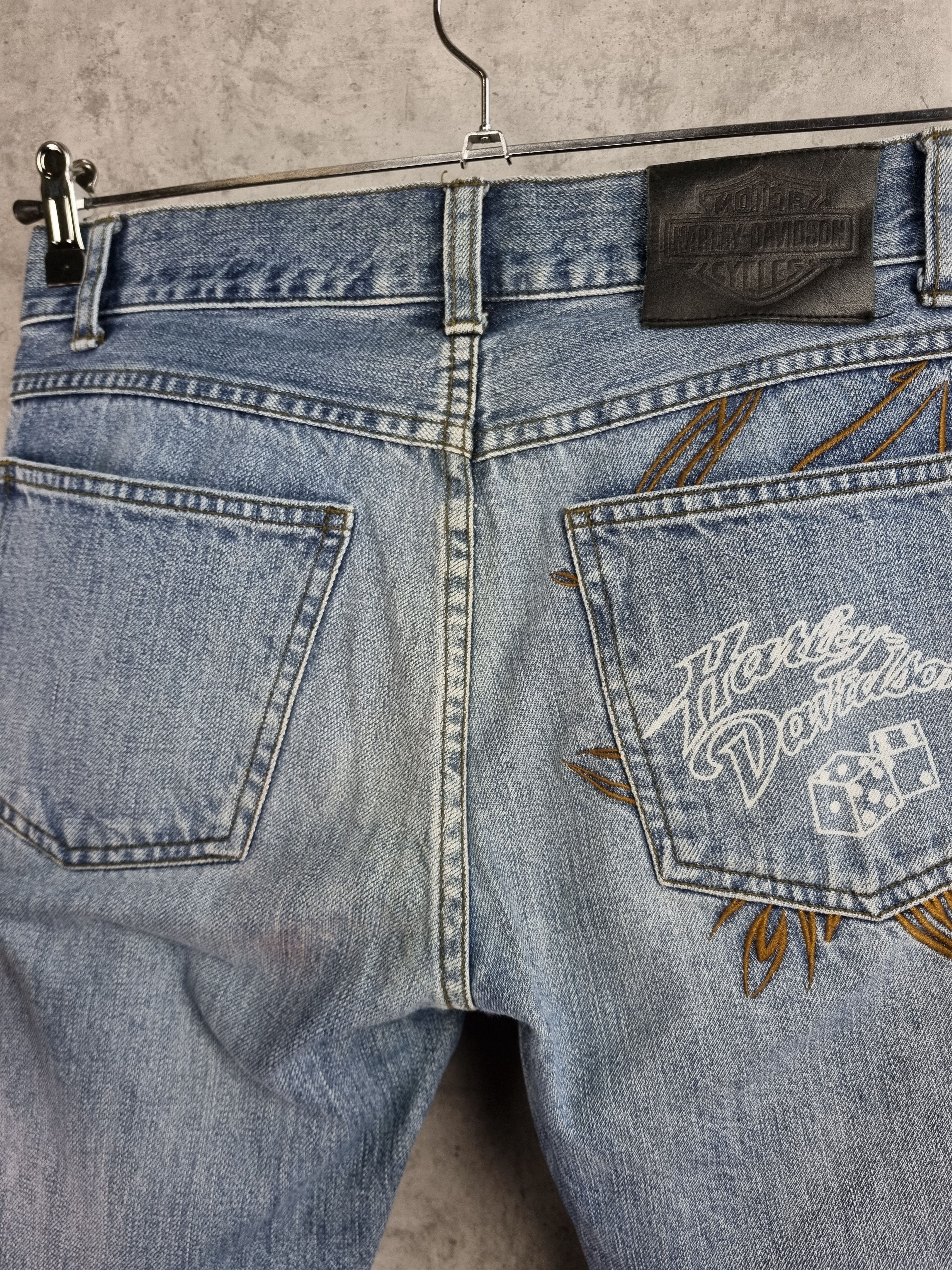 Harley Davidson Harley Davidson Skinny Denim Jeans Size US 31 - 16 Thumbnail