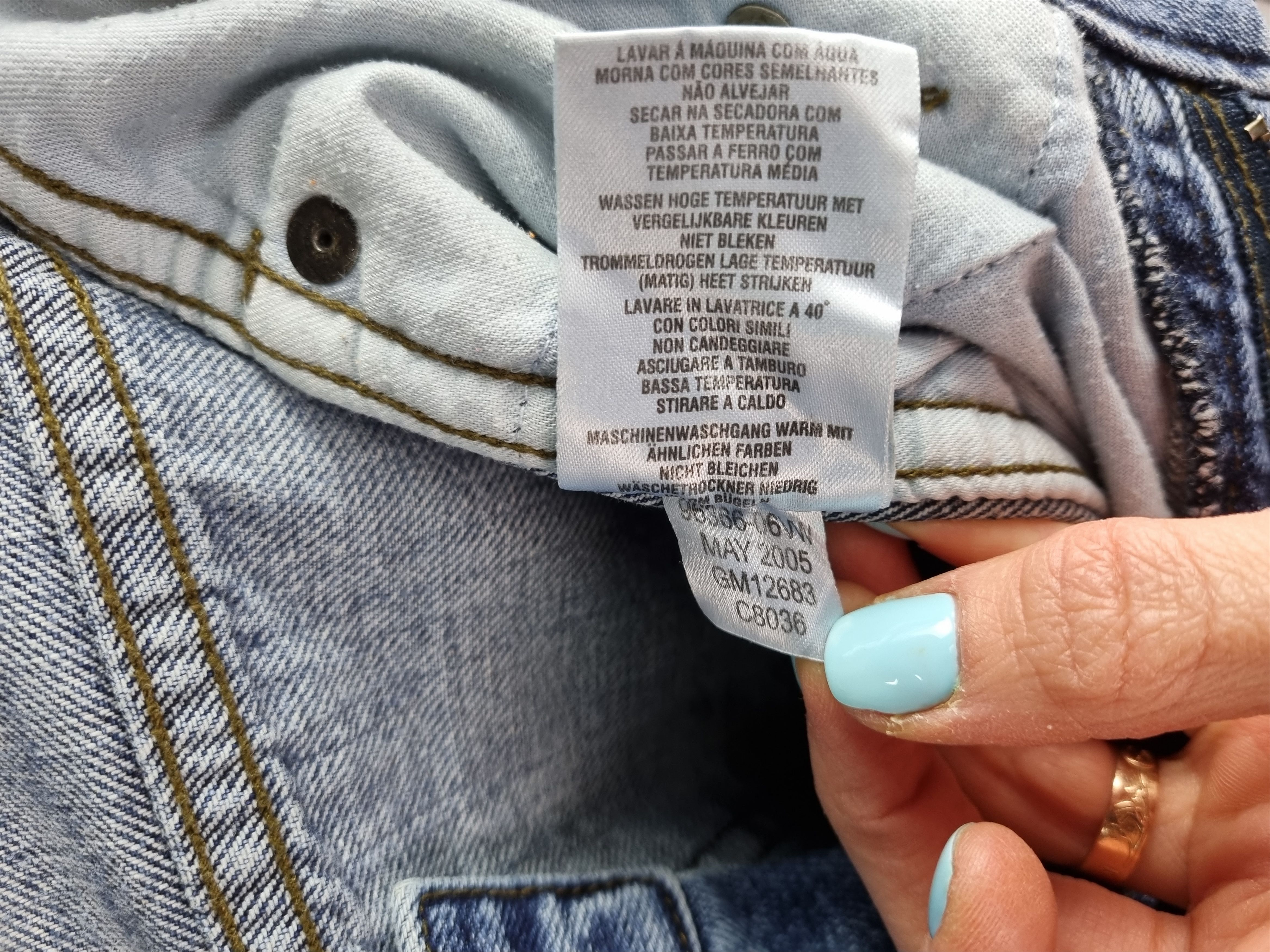 Harley Davidson Harley Davidson Skinny Denim Jeans Size US 31 - 8 Thumbnail