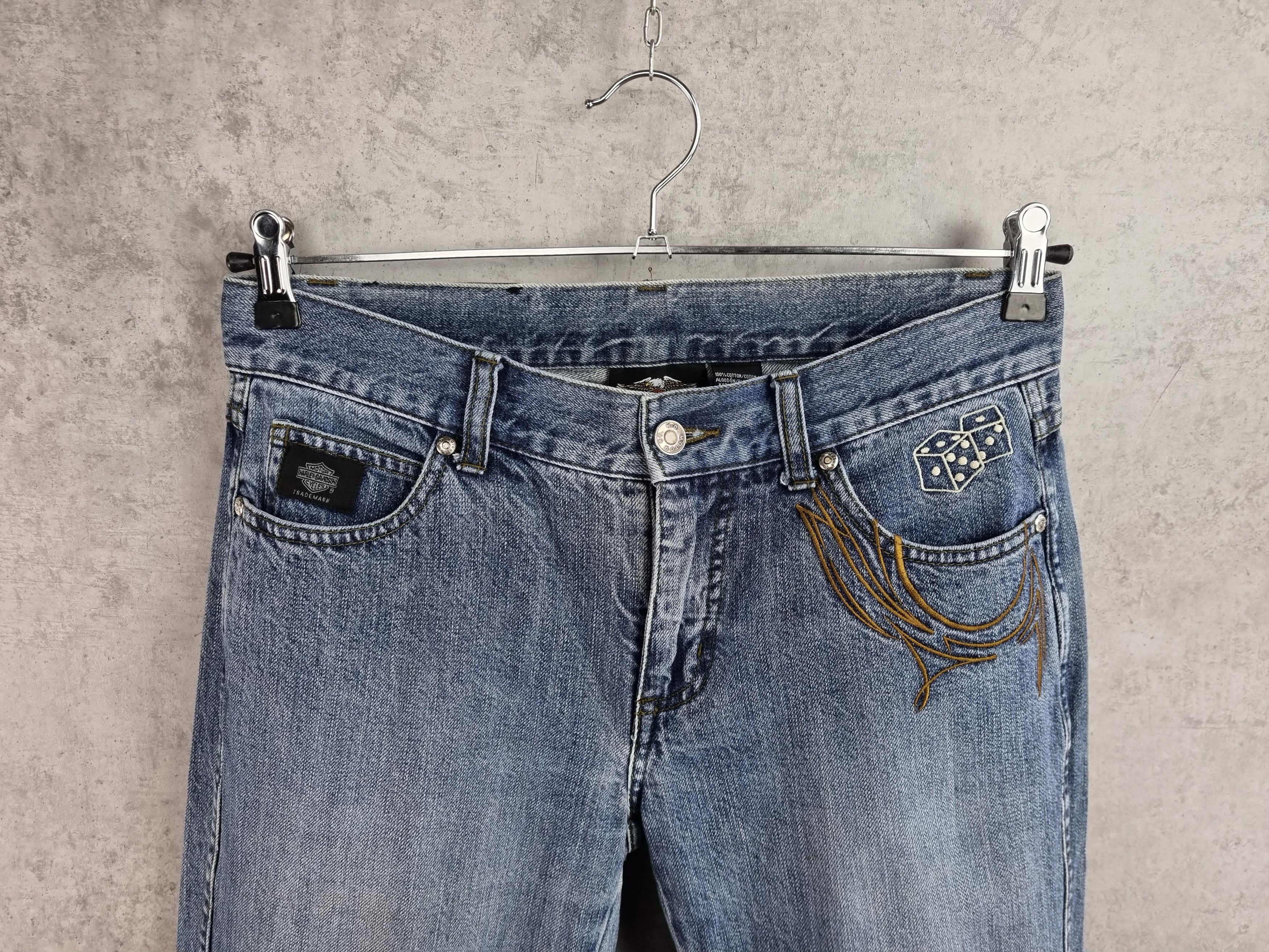 Harley Davidson Harley Davidson Skinny Denim Jeans Size US 31 - 5 Thumbnail