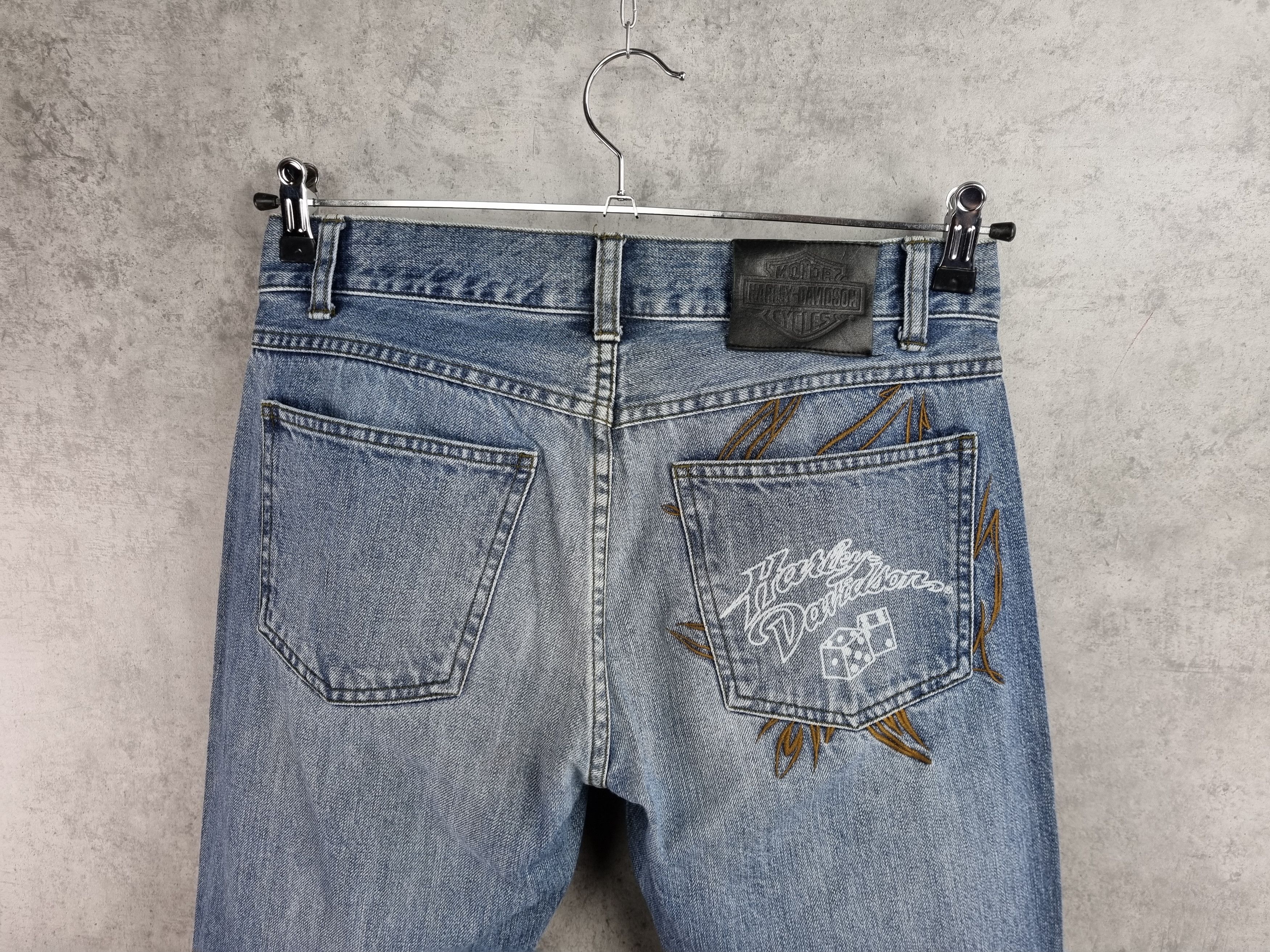 Harley Davidson Harley Davidson Skinny Denim Jeans Size US 31 - 1 Thumbnail