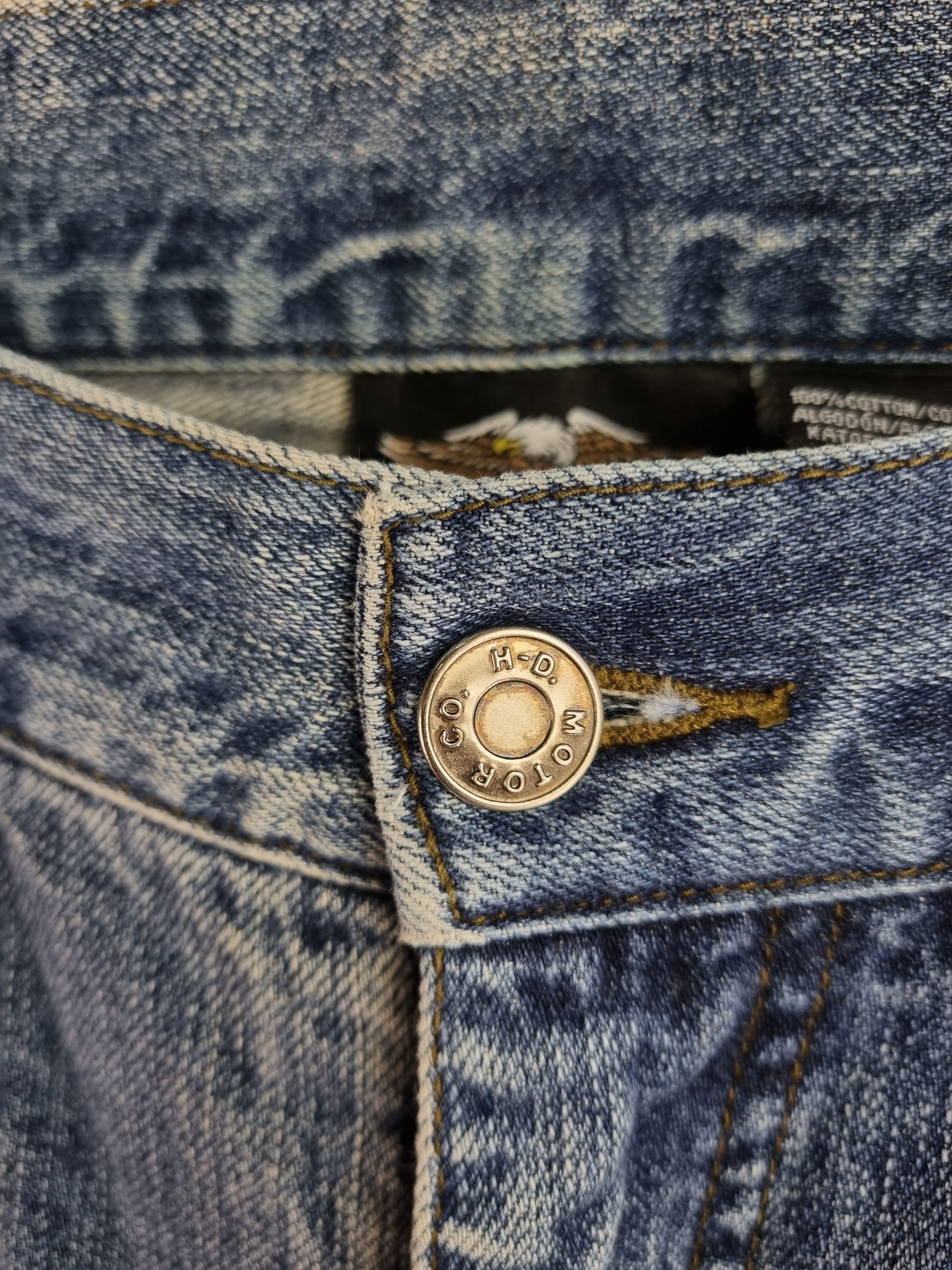 Harley Davidson Harley Davidson Skinny Denim Jeans Size US 31 - 9 Thumbnail