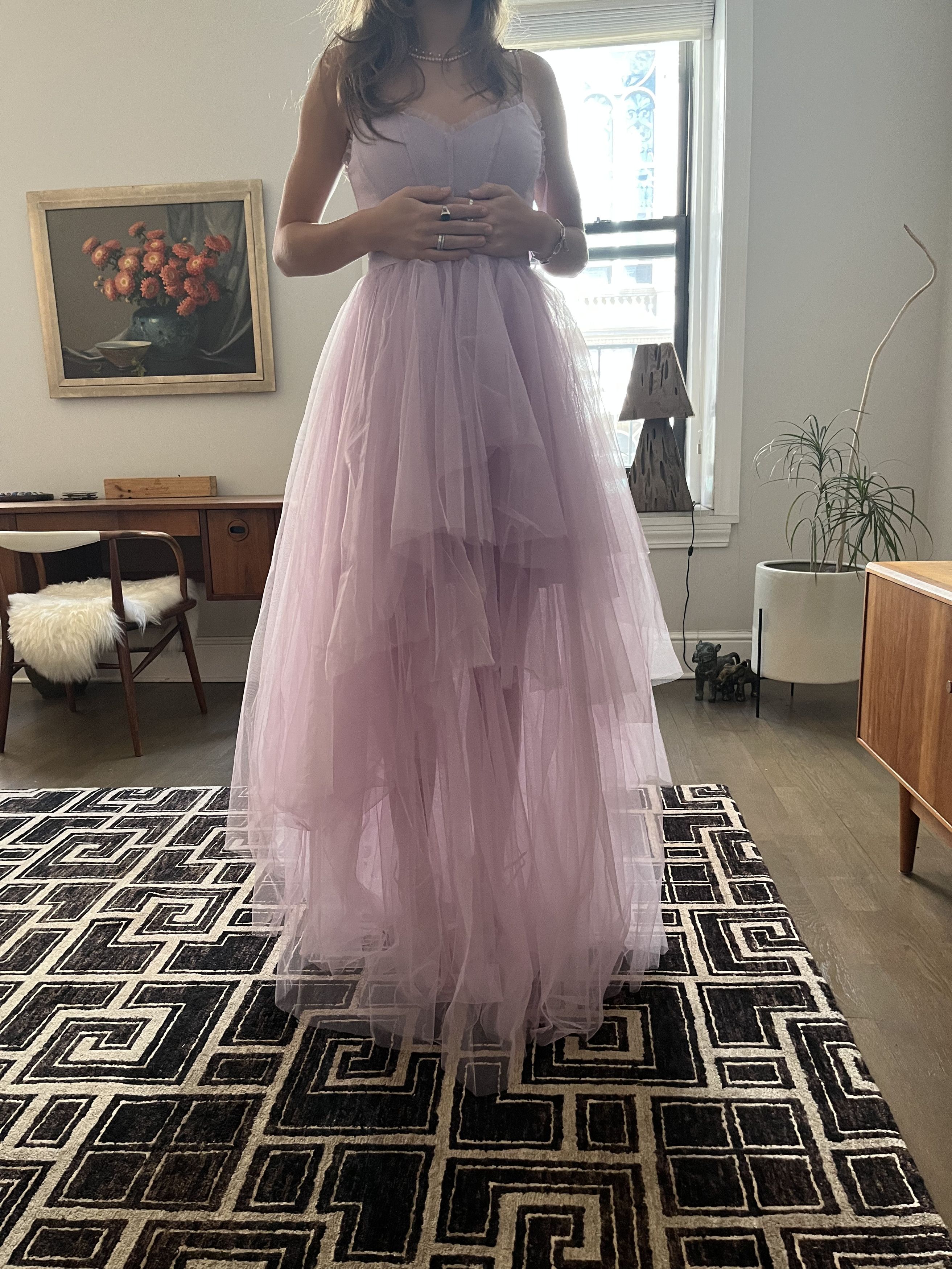 Corset tulle 2024 gown bcbg