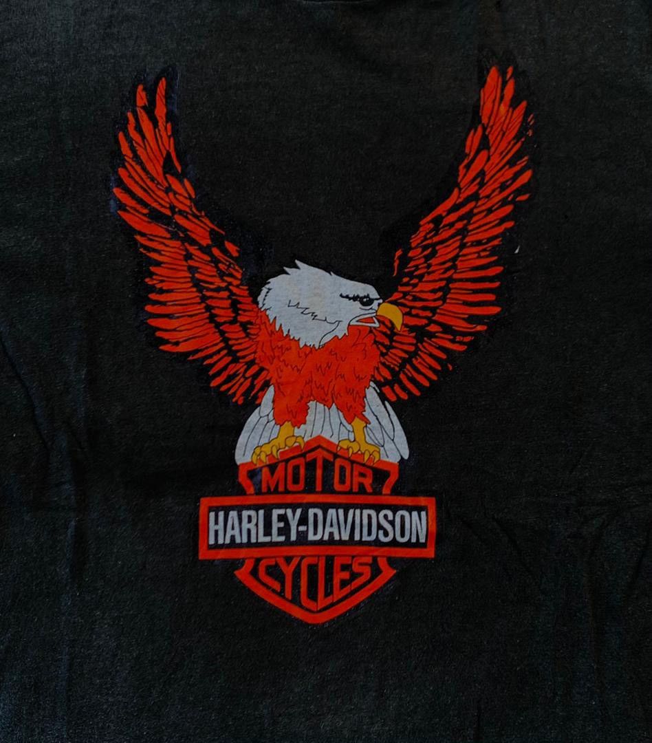 Harley Davidson × Vintage Vintage Harley Davidson Size US L / EU 52-54 / 3 - 2 Thumbnail
