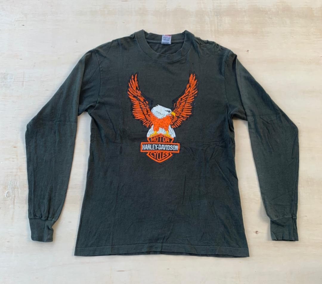Harley Davidson × Vintage Vintage Harley Davidson Size US L / EU 52-54 / 3 - 1 Thumbnail
