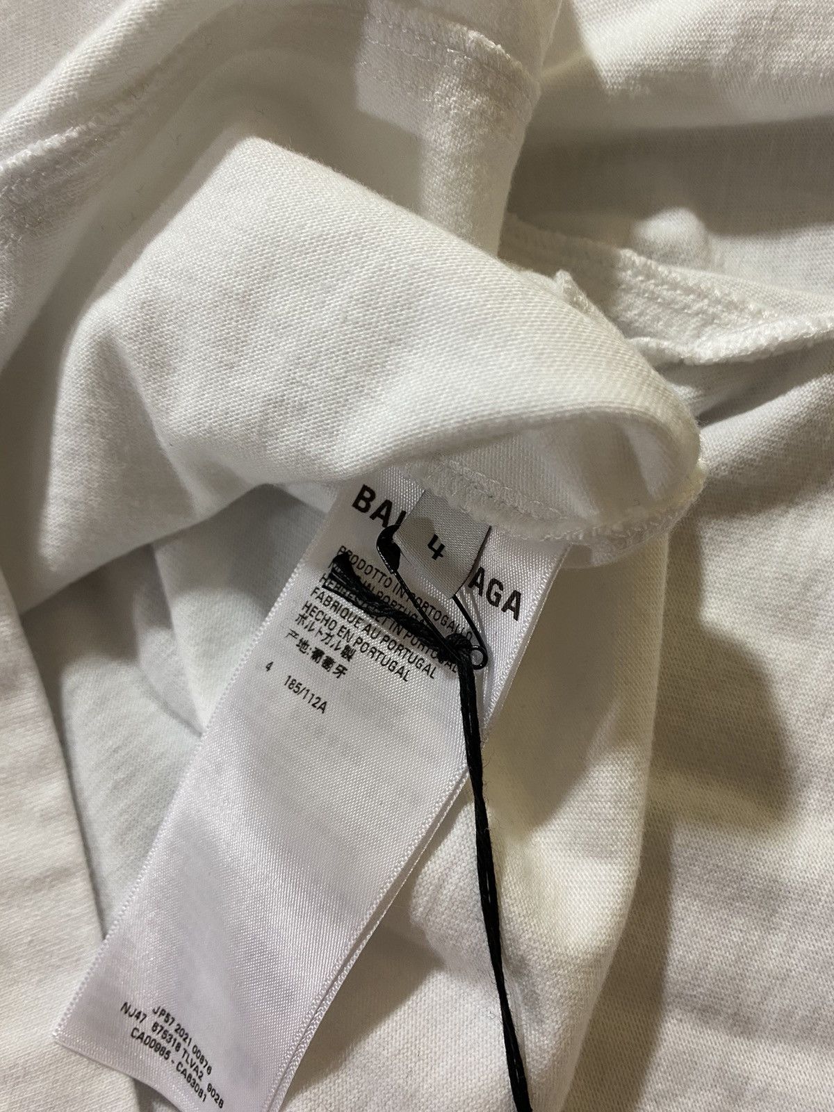 Balenciaga Balenciaga Long Sleeve Tracksuit Tee Size US XL / EU 56 / 4 - 9 Thumbnail