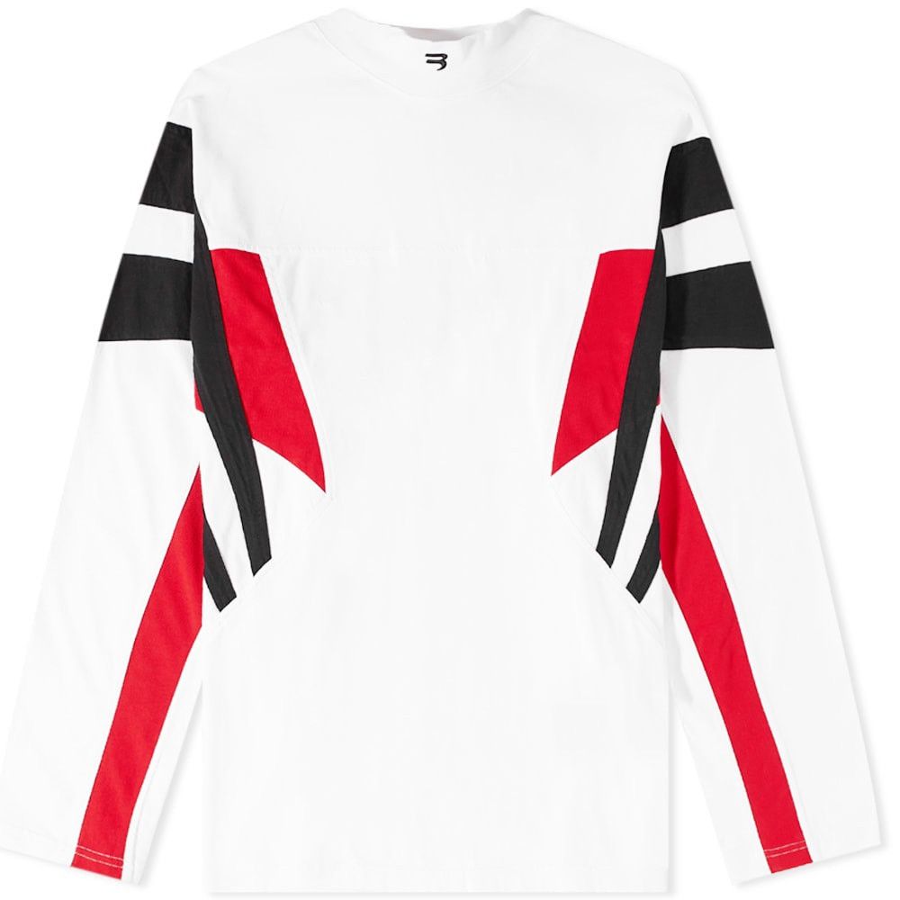 Balenciaga Balenciaga Long Sleeve Tracksuit Tee Size US XL / EU 56 / 4 - 10 Thumbnail