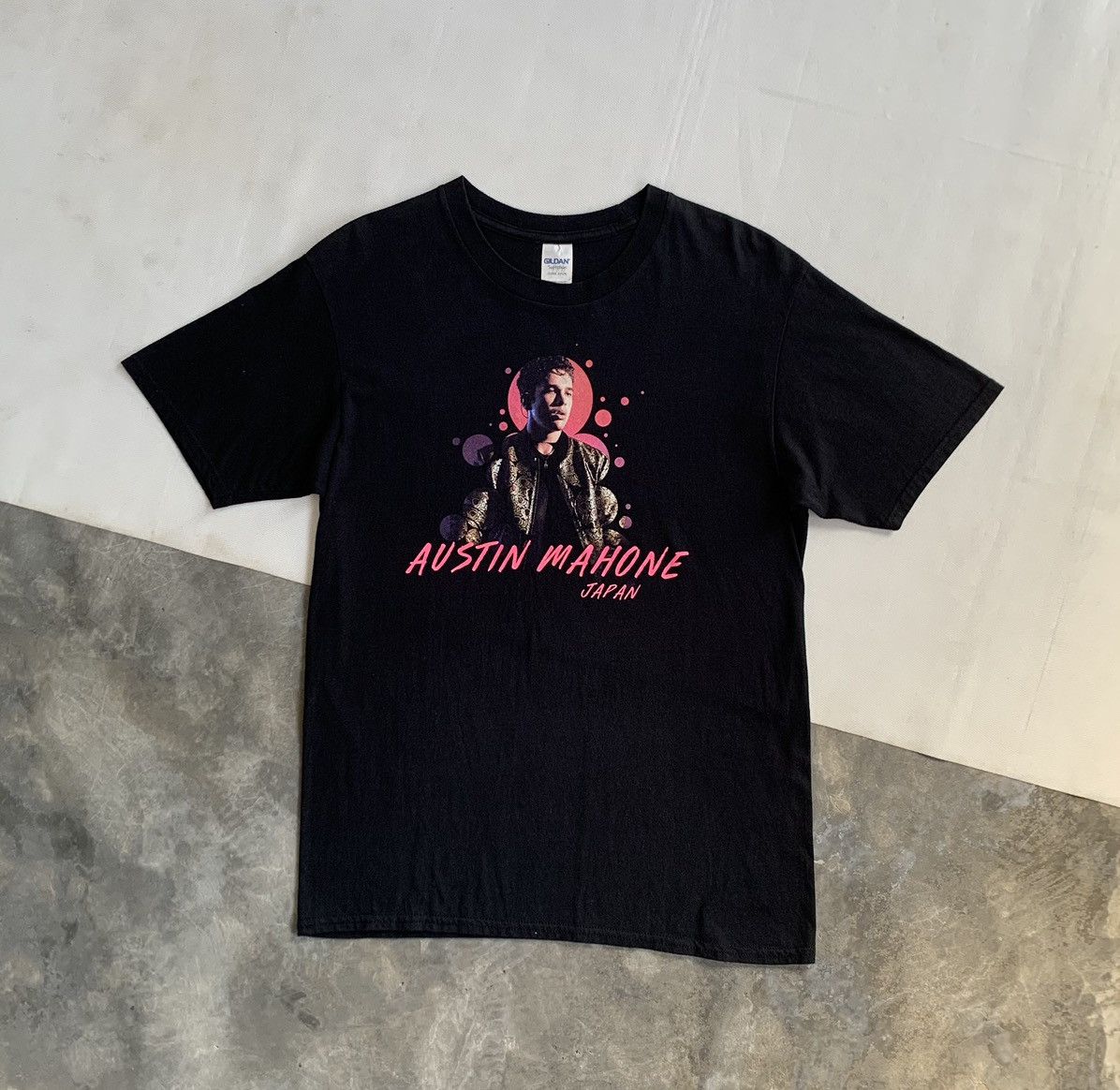 T Shirt Austin Mahone Tour japan 2018