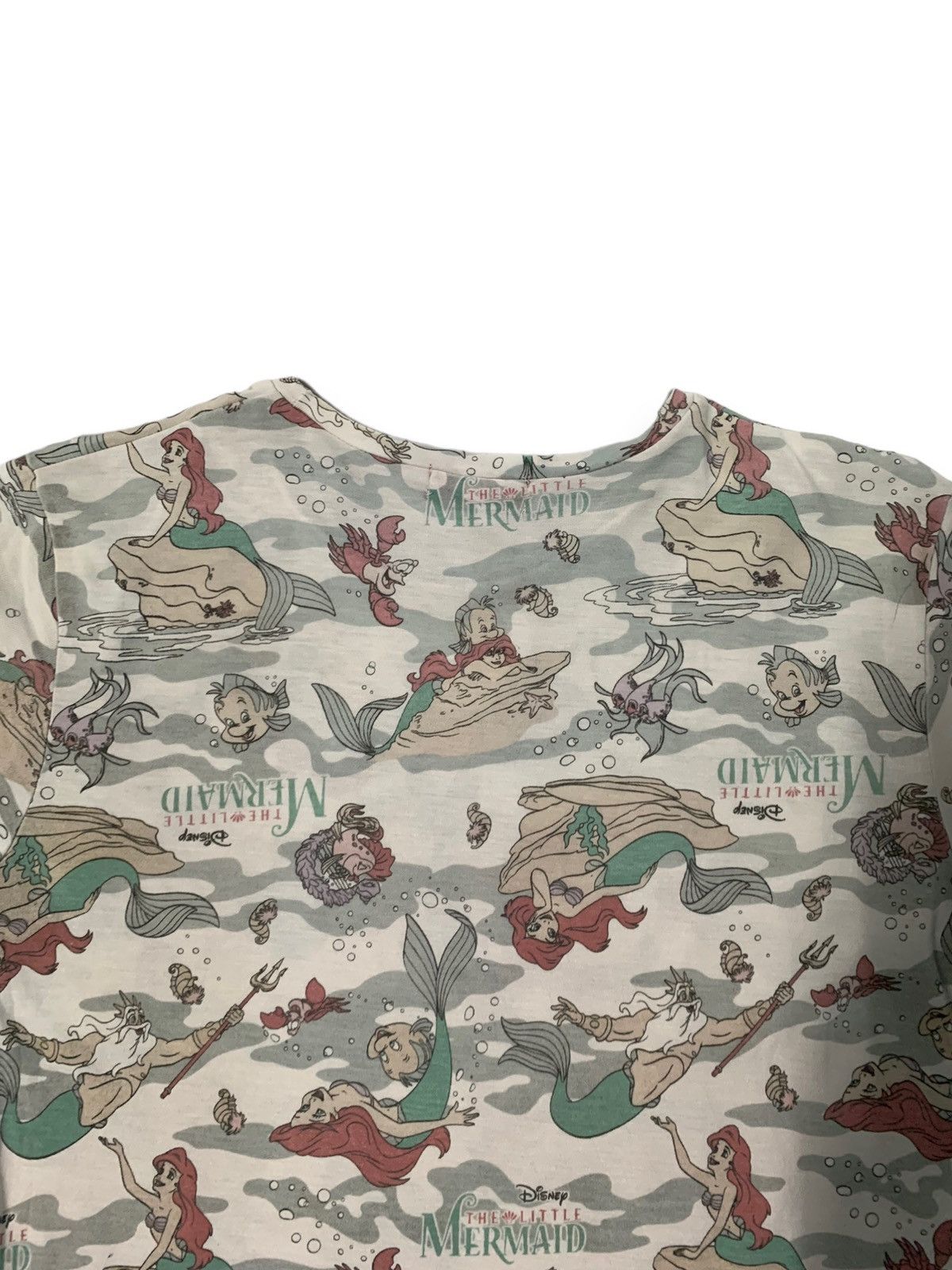 Cartoon Network Vintage Disney the Little Mermaid All Over Print T-shirt Size US M / EU 48-50 / 2 - 8 Thumbnail