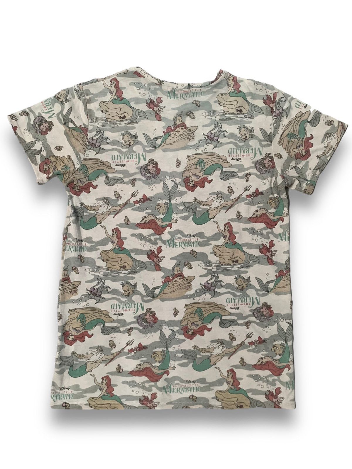 Cartoon Network Vintage Disney the Little Mermaid All Over Print T-shirt Size US M / EU 48-50 / 2 - 2 Thumbnail
