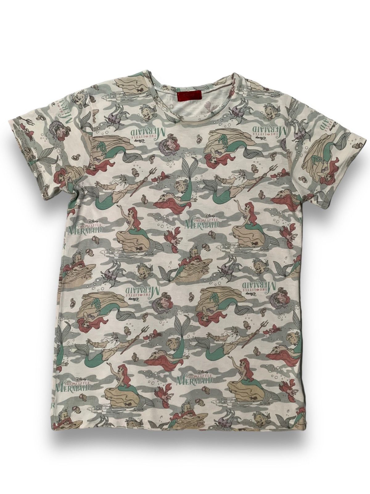 Cartoon Network Vintage Disney the Little Mermaid All Over Print T-shirt Size US M / EU 48-50 / 2 - 1 Thumbnail