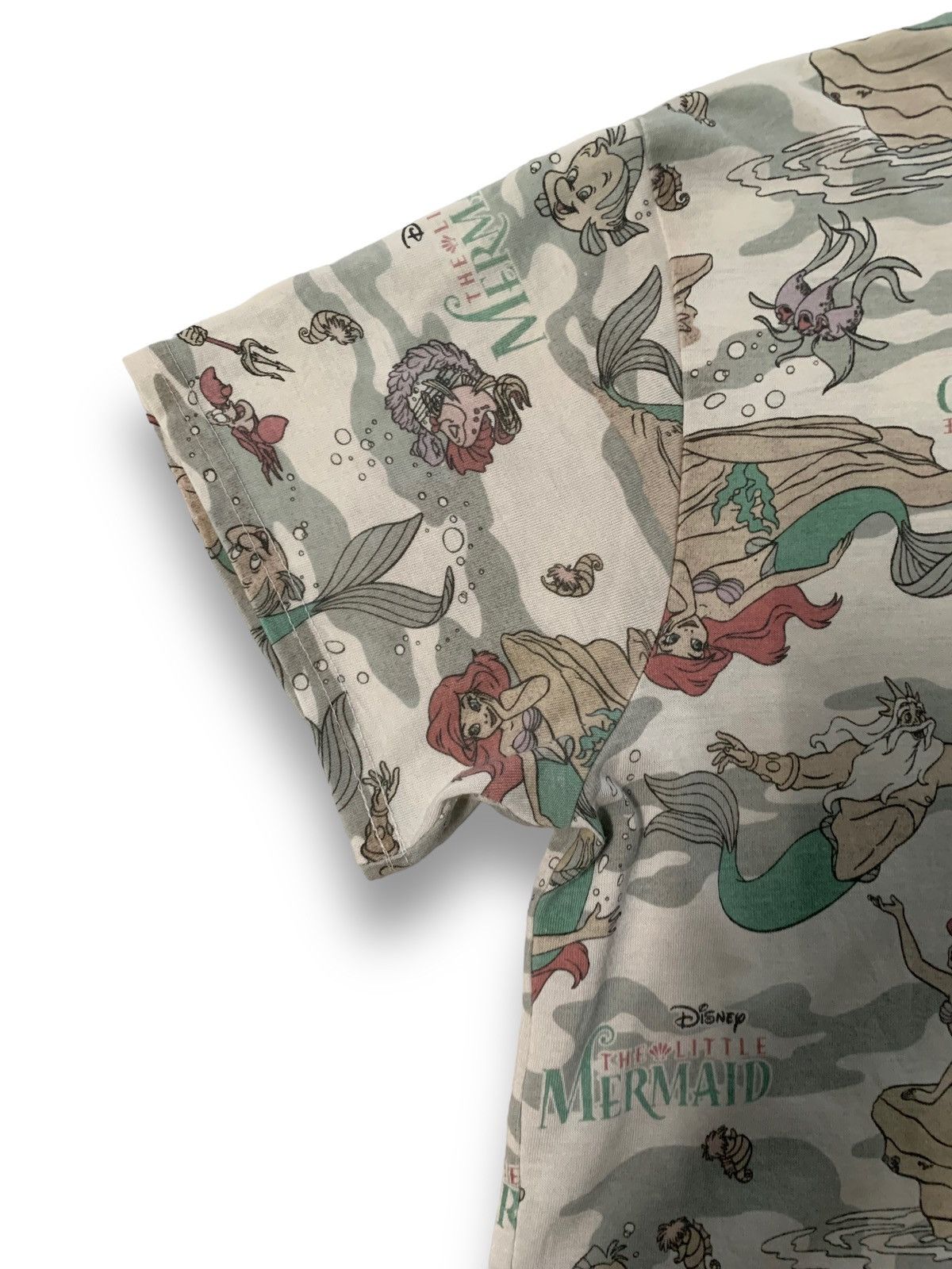Cartoon Network Vintage Disney the Little Mermaid All Over Print T-shirt Size US M / EU 48-50 / 2 - 6 Thumbnail
