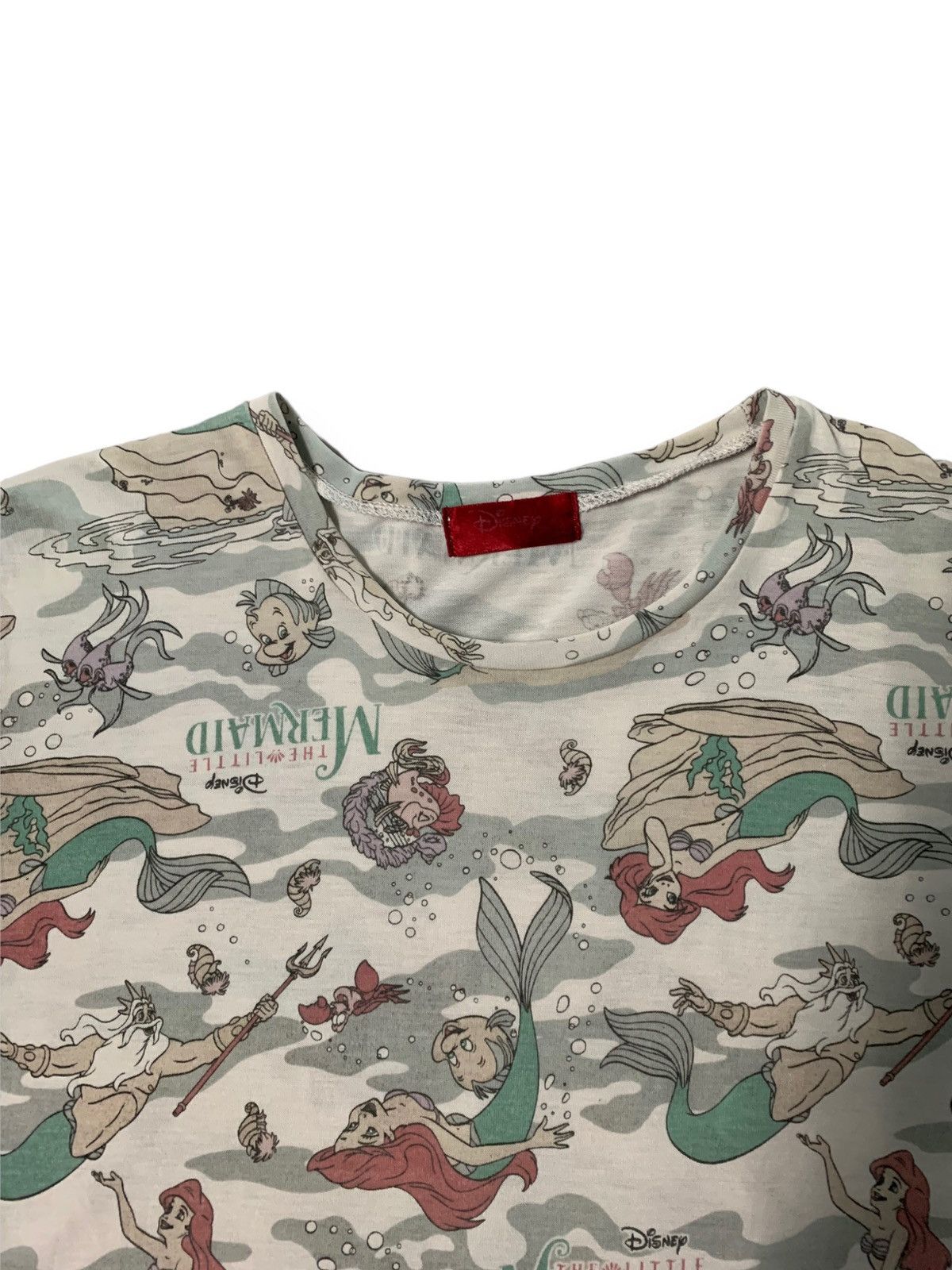 Cartoon Network Vintage Disney the Little Mermaid All Over Print T-shirt Size US M / EU 48-50 / 2 - 3 Thumbnail